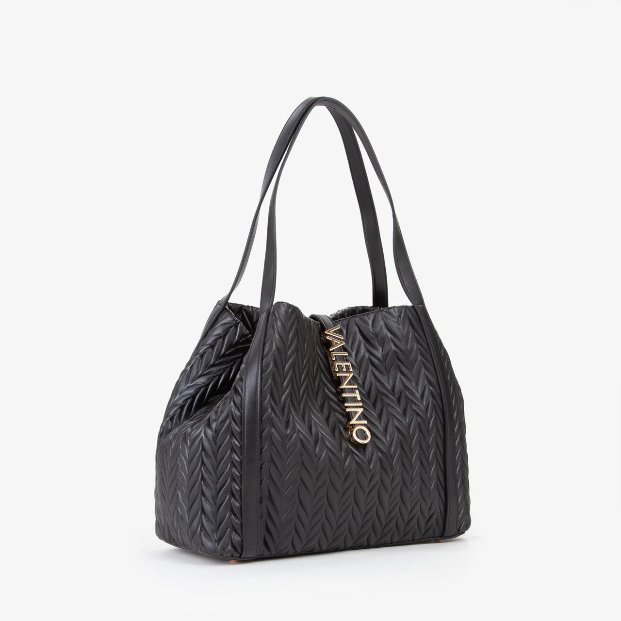 Valentino borsa shopper donna trapuntata con logo