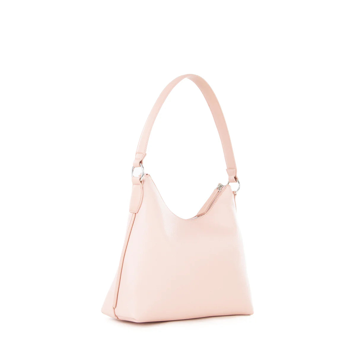 Mario Valentino Borsa Hobo Donna Elegante con Logo Laterale Rosa TU | Giò Fashion