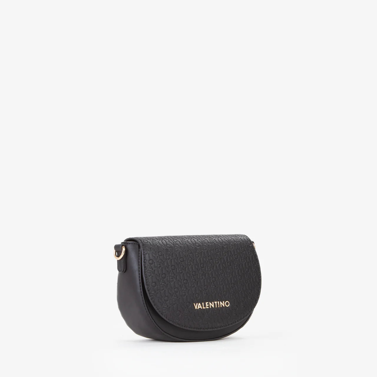 Valentino borsa a tracolla donna con logo in rilievo Nero TU | Giò Fashion