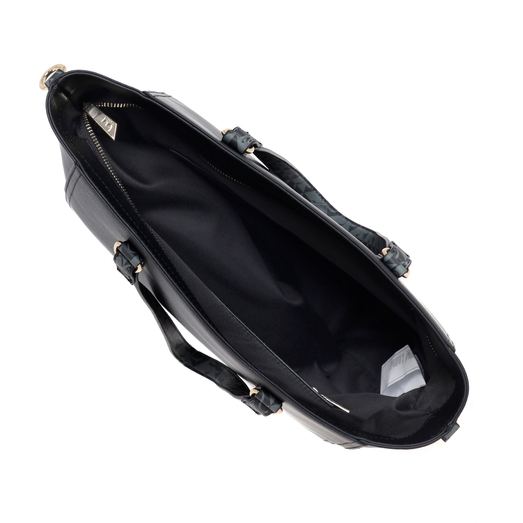 Borsa shopping Byblos donna capiente con doppio manico e tracolla regolabile Nero TU | Giò Fashion