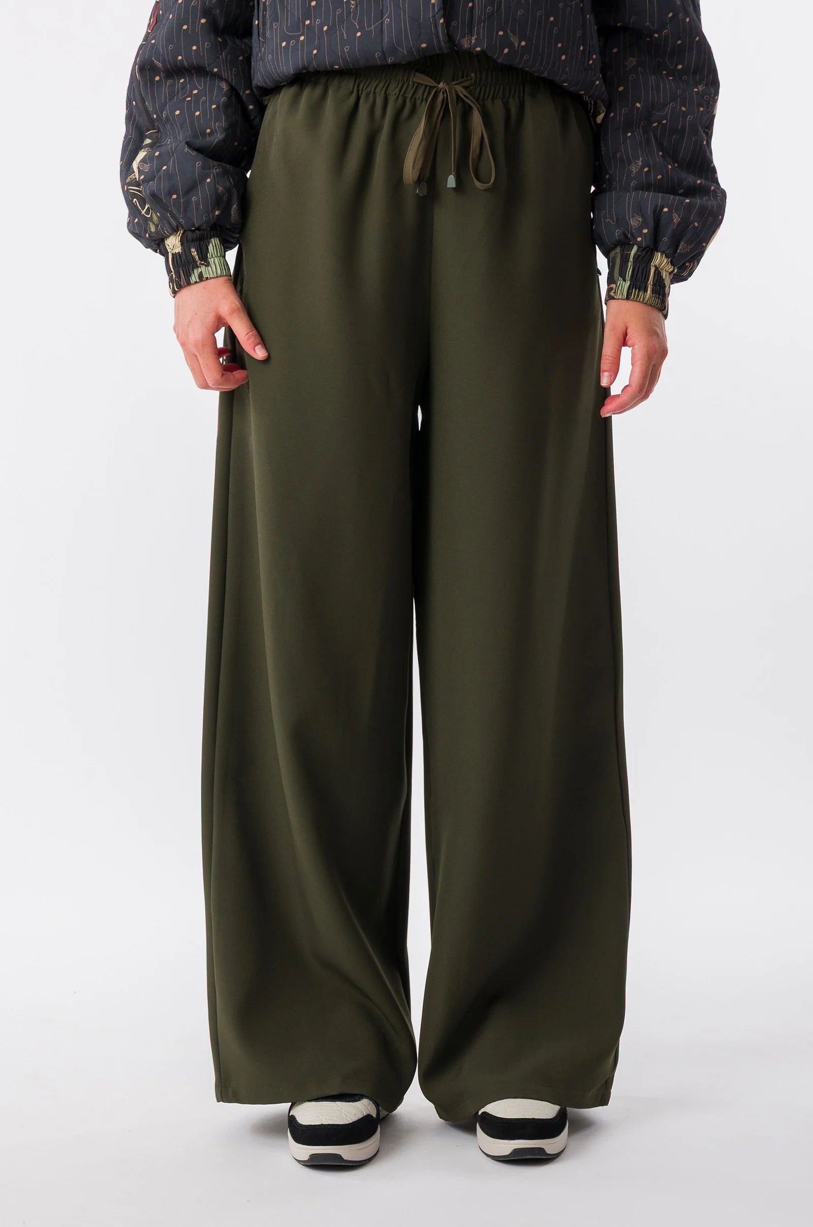 Pantaloni Donna Anekke Fluidi a Gamba Ampia
