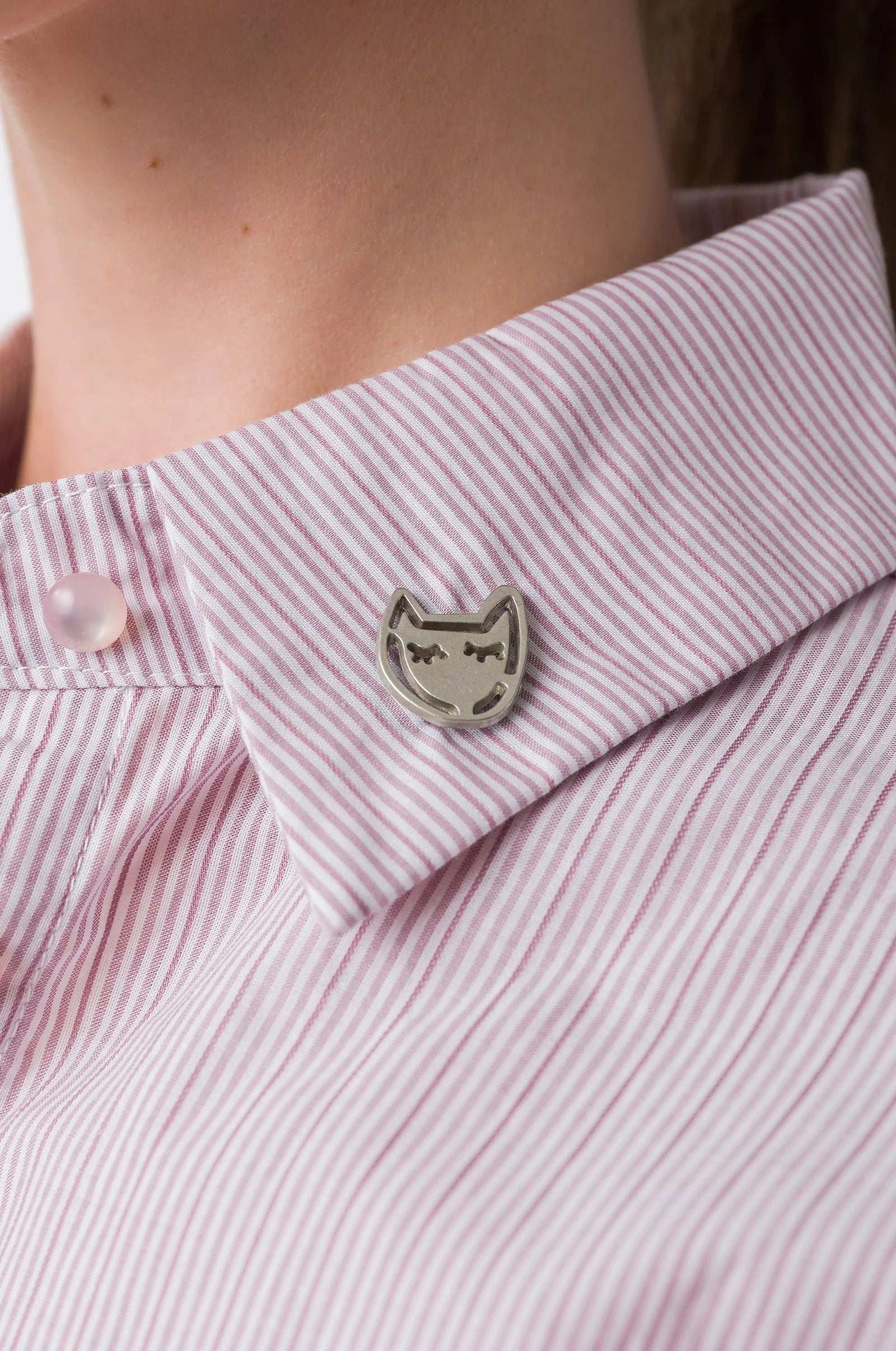 Camicia Donna Anekke a Righe con Dettagli Ricamati