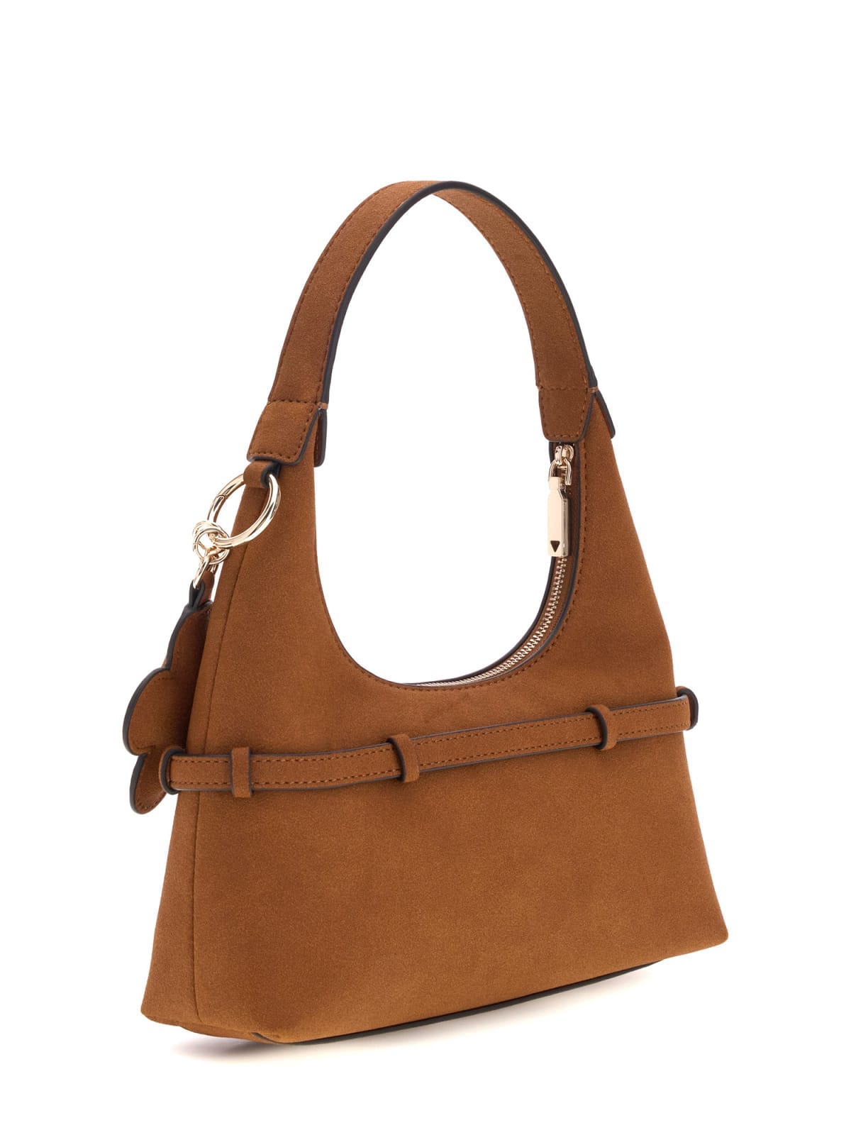 Guess Borsa Donna a Spalla con Charm Decorativo