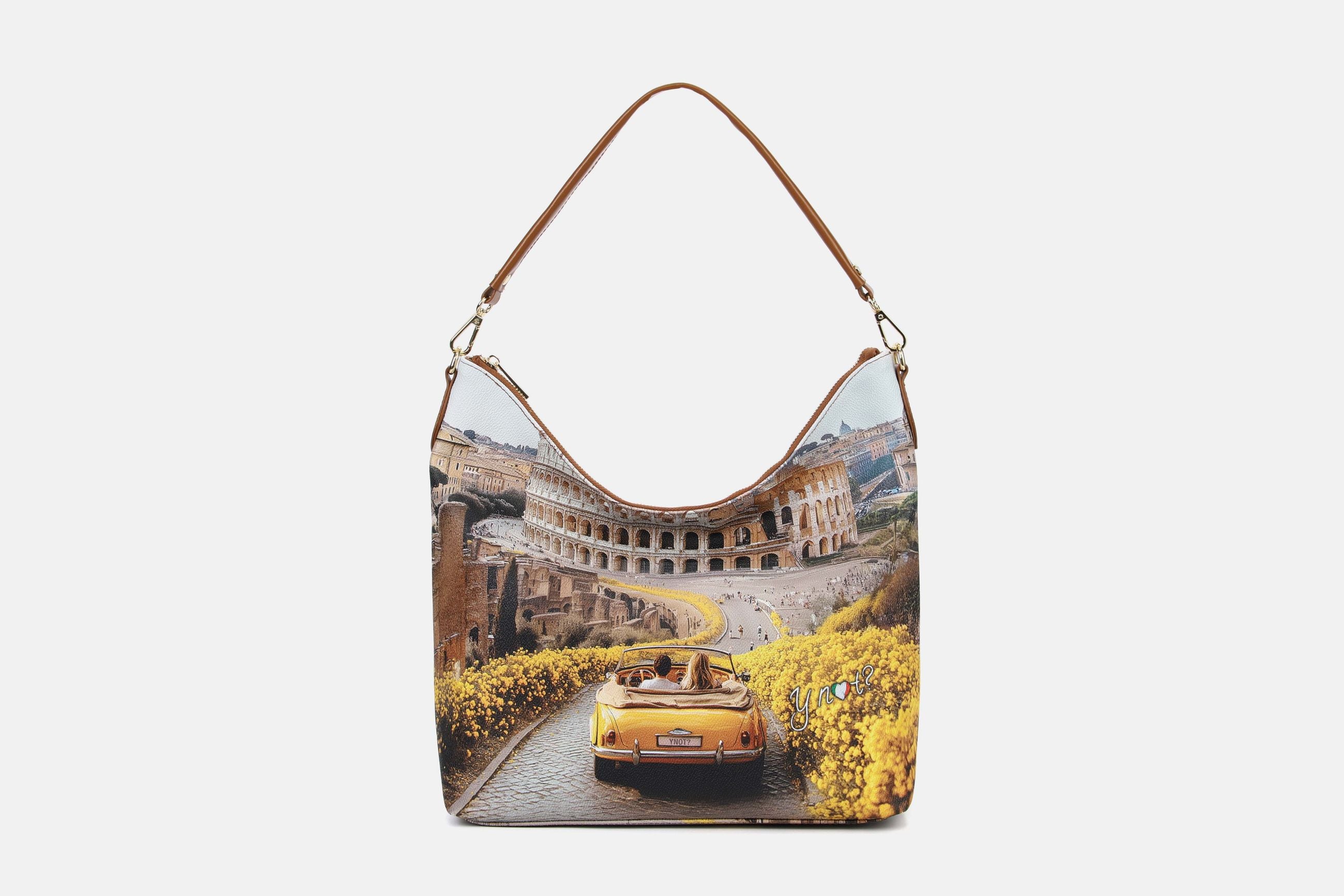 Y-Not Borsa Hobo YesBag Giallo TU | Giò Fashion