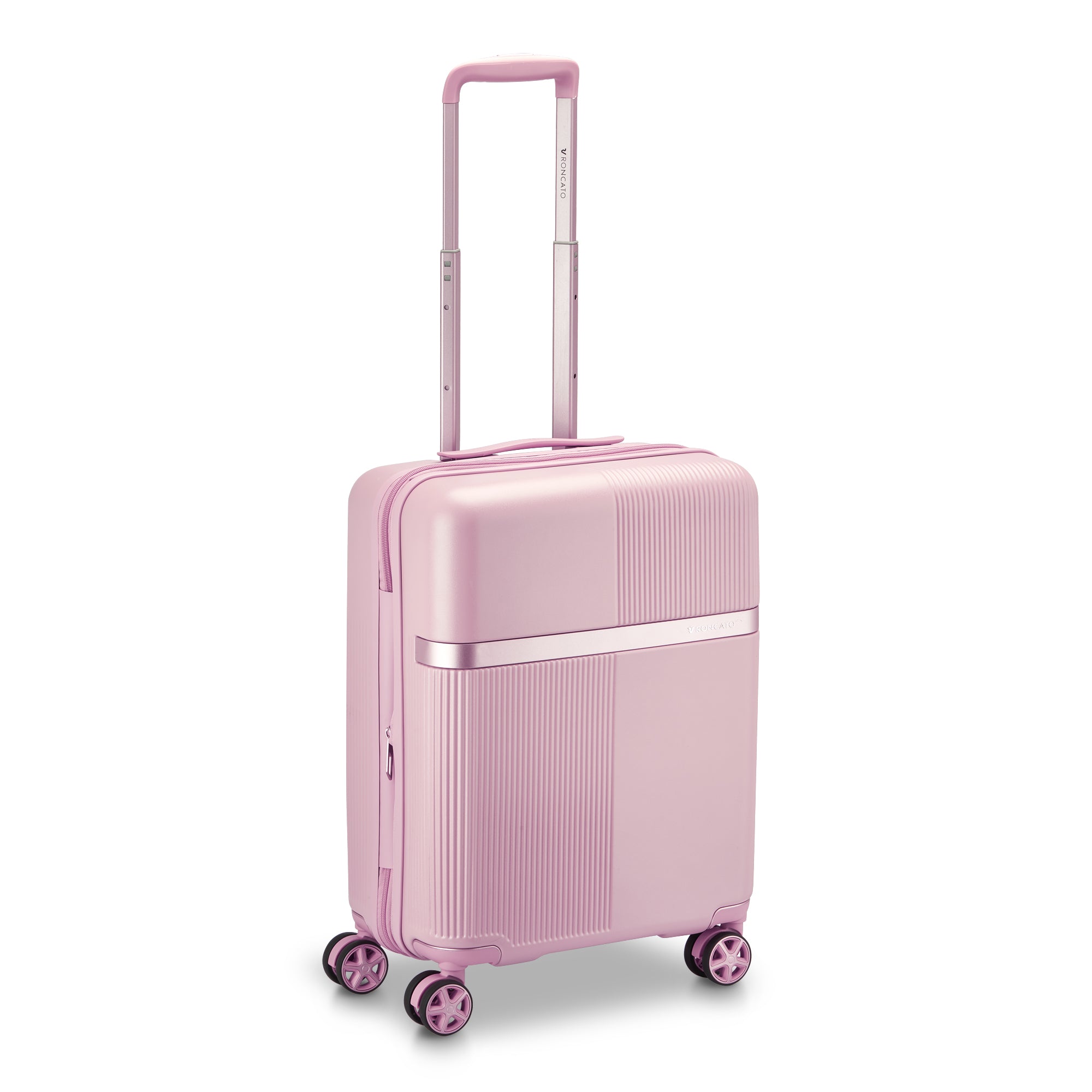 Valigia Grande Trolley rigida Roncato con ruote multidirezionali Rosa TU | Giò Fashion
