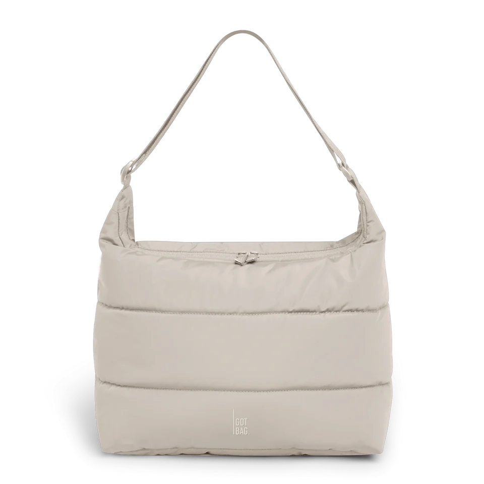 GOT BAG Puffer Square Bag Large – Borsa a Spalla Imbottita in Materiale Riciclato