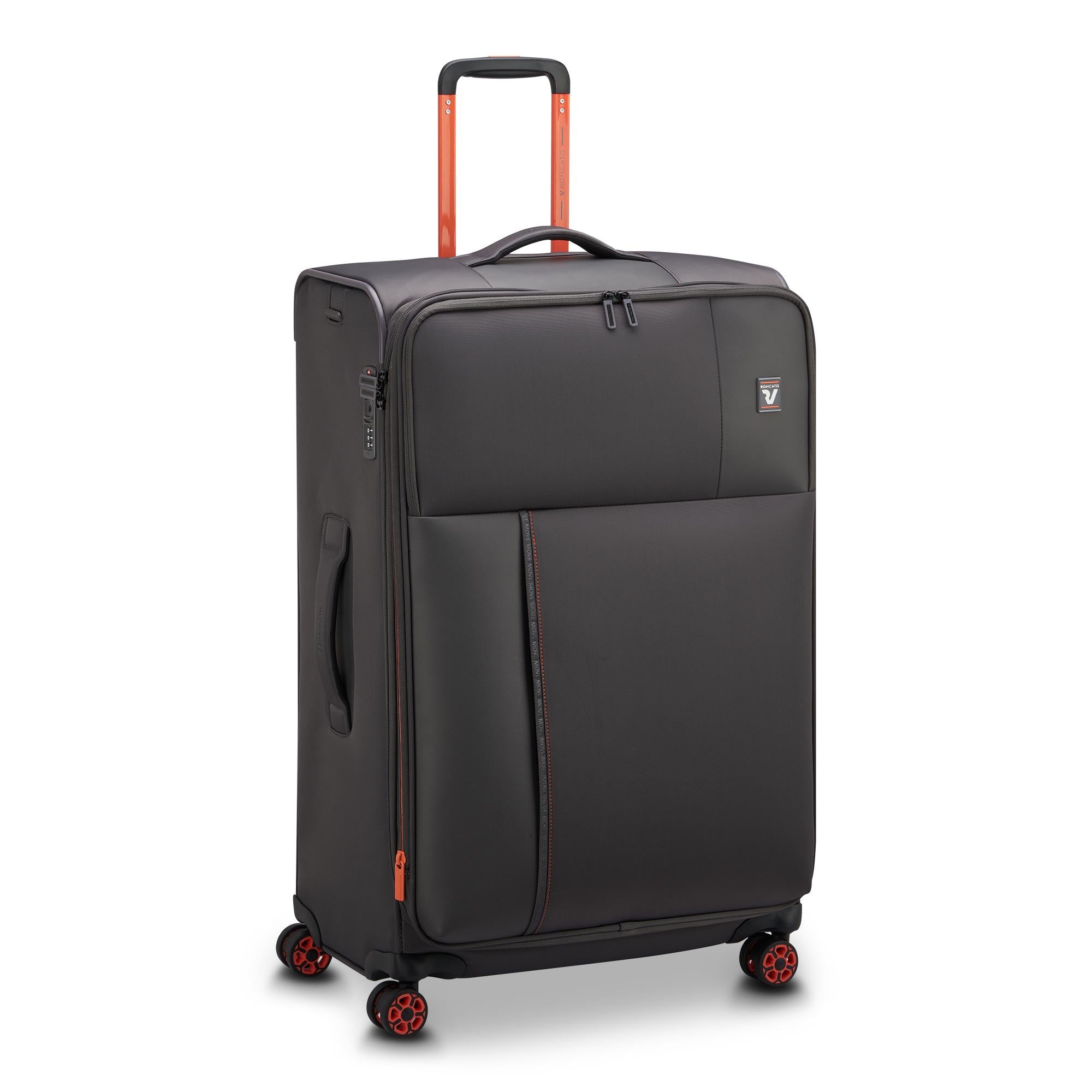 Trolley Grande Roncato 77cm - Valigia Spaziosa e Robusta Grigio TU | Giò Fashion
