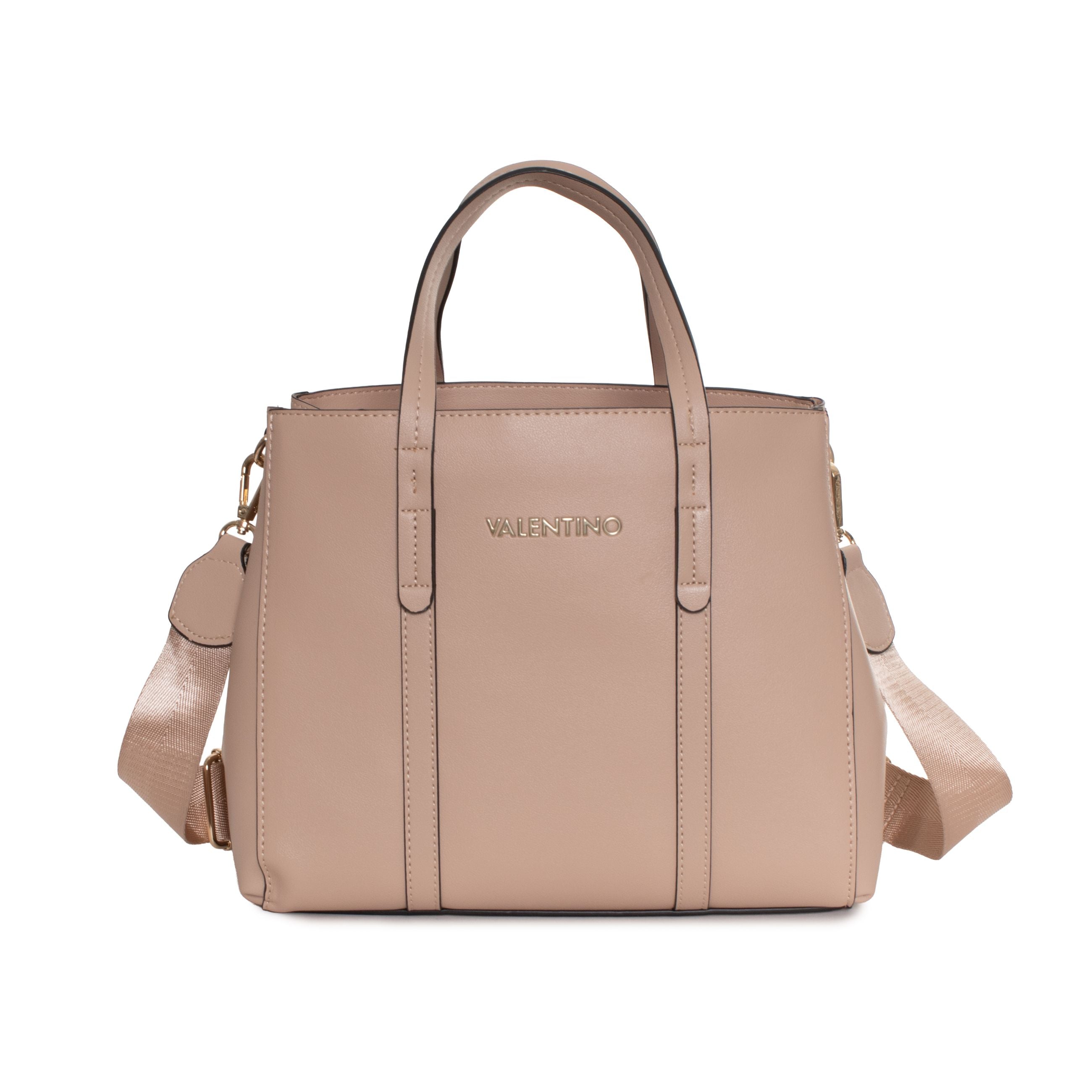Mario Valentino Borsa a Mano Donna con Tracolla Logata Beige TU | Giò Fashion