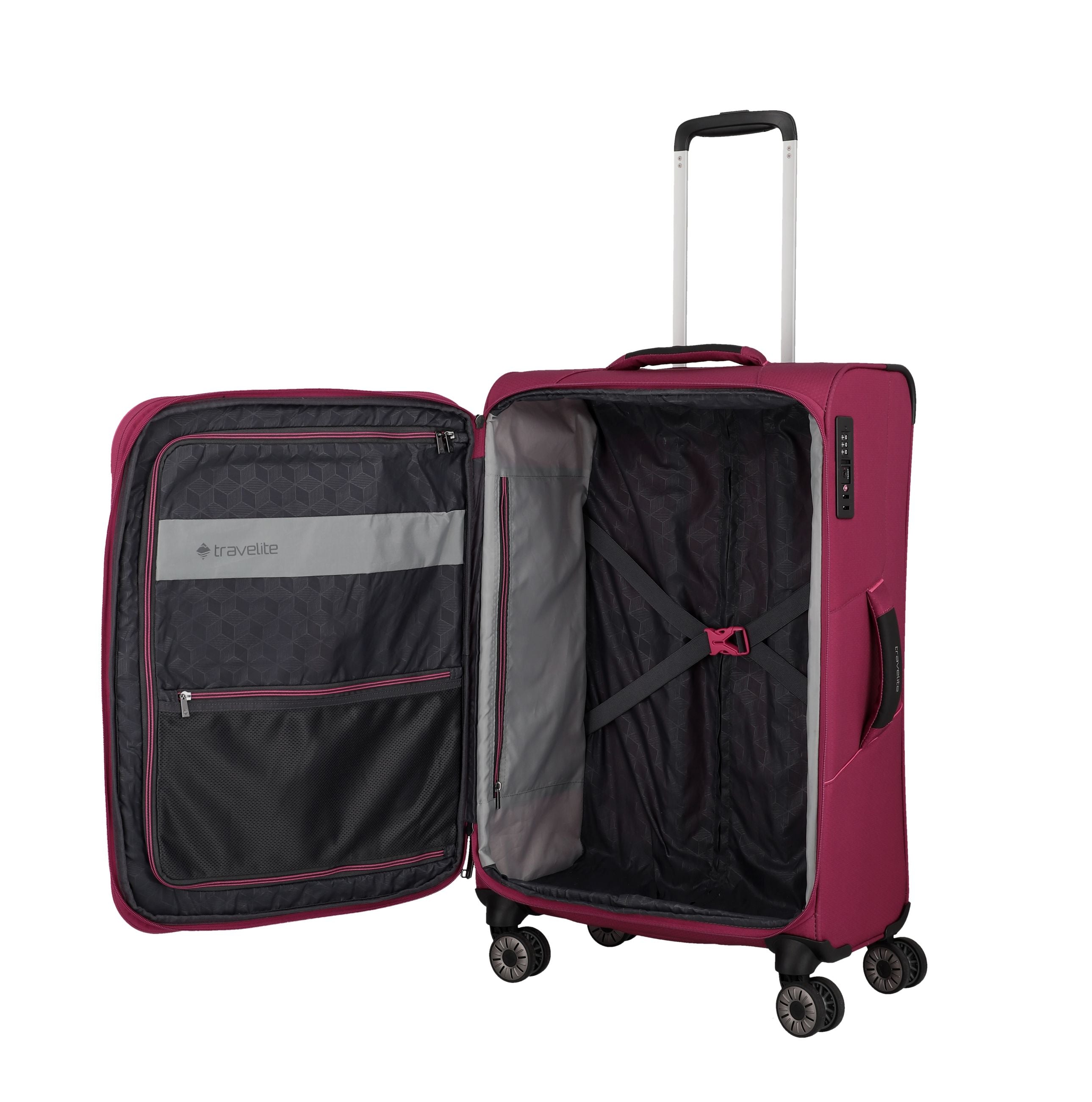 TRAVELITE Trolley medio Rosso TU | Giò Fashion