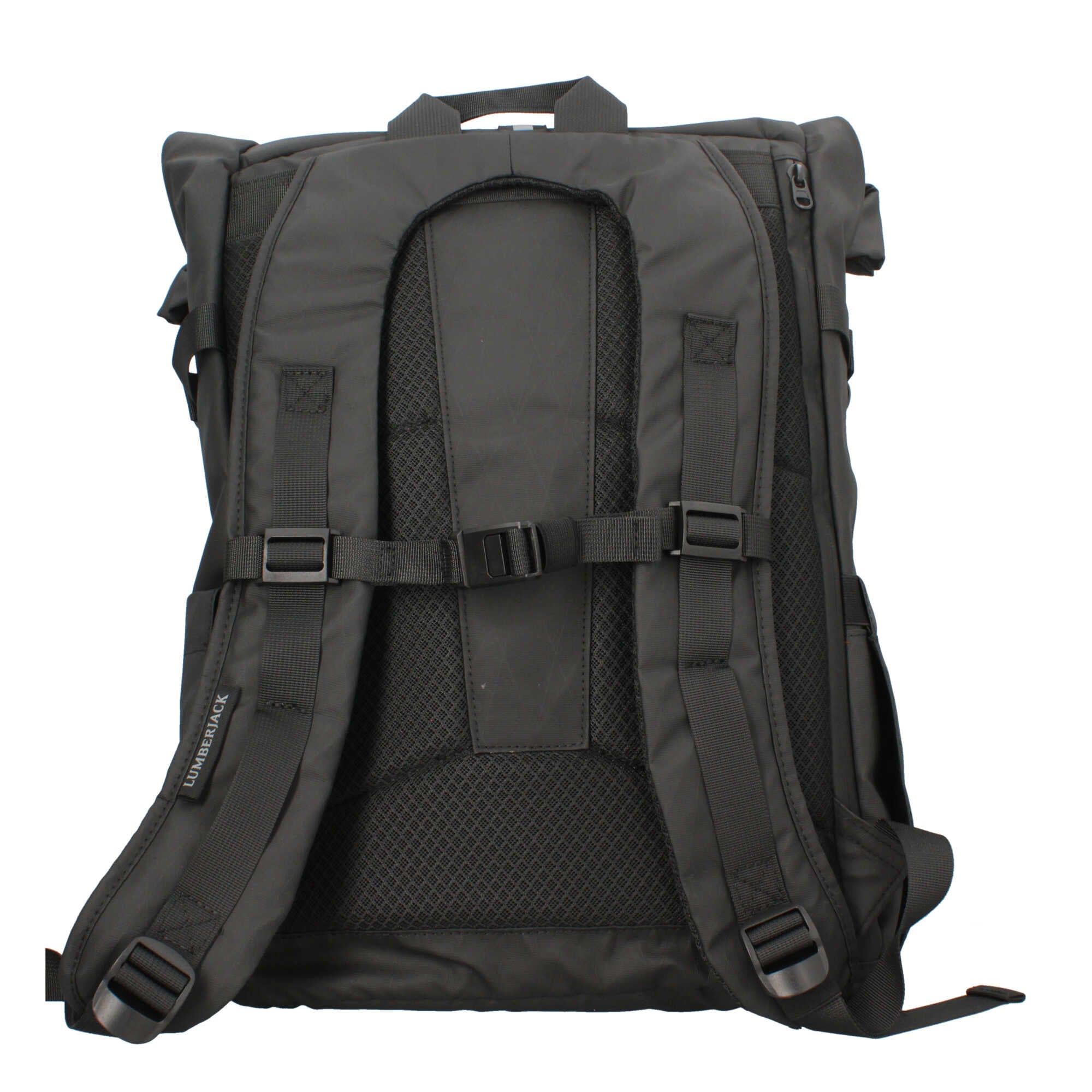 Zaino Uomo Lumberjack Roll Top con Chiusura a Gancio