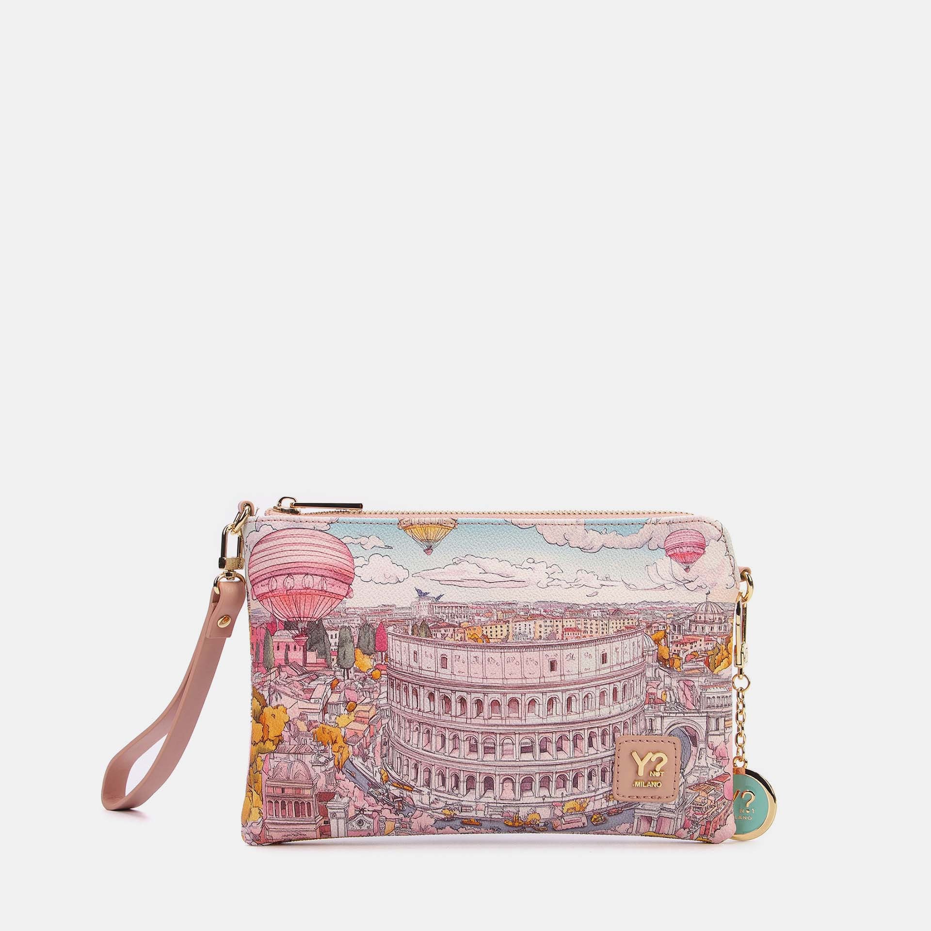 Y-Not Pochette Fashionopoly Rome TU | Giò Fashion