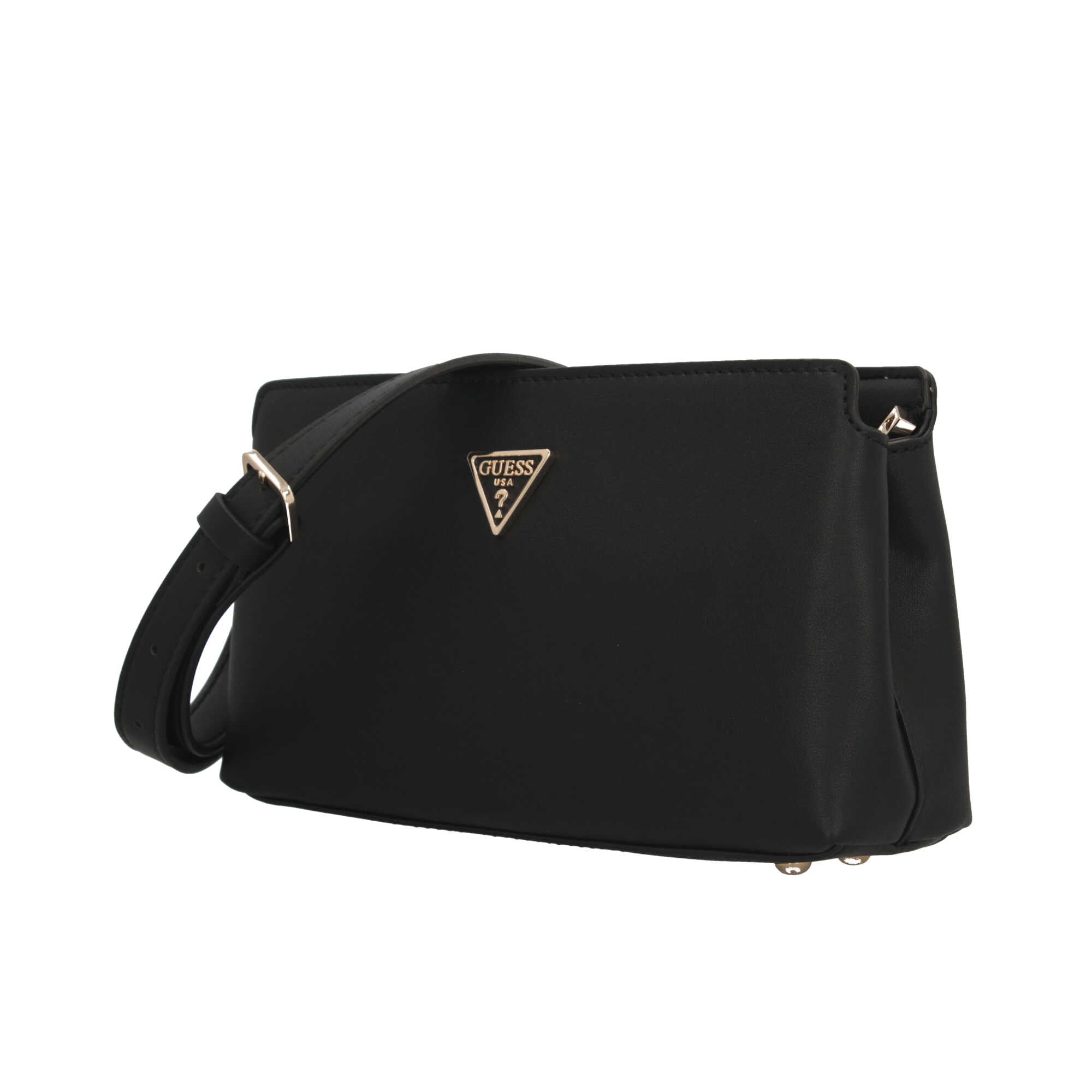 Borsa a tracolla Guess con logo frontale NERO TU | Giò Fashion
