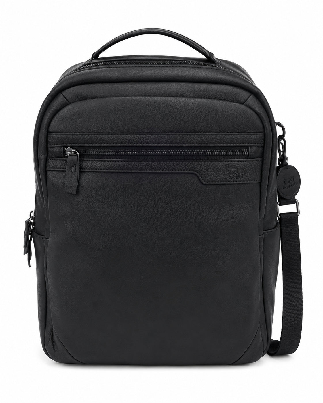 By Byblos Zaino Uomo Minimal con Tasca Frontale NERO TU | Giò Fashion