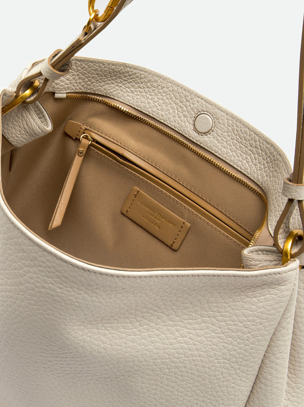 Borsa Shopper Gianni Chiarini Cecile in pelle martellata