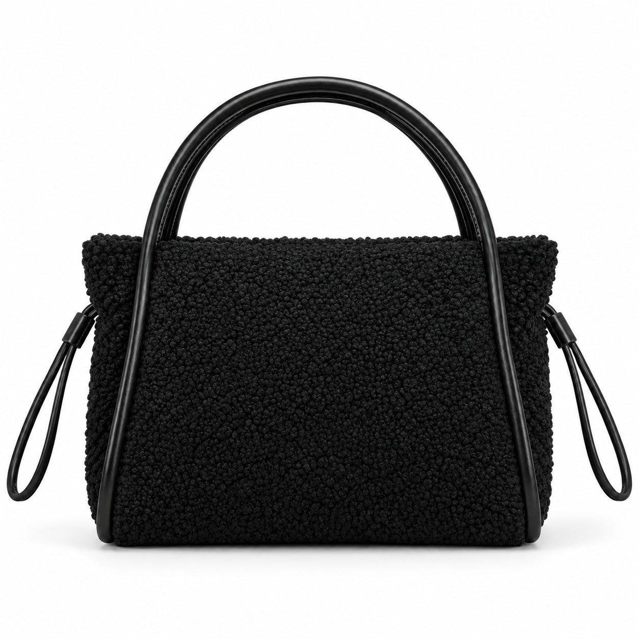Borsa a Mano Kuvé in Teddy con Doppi Manici