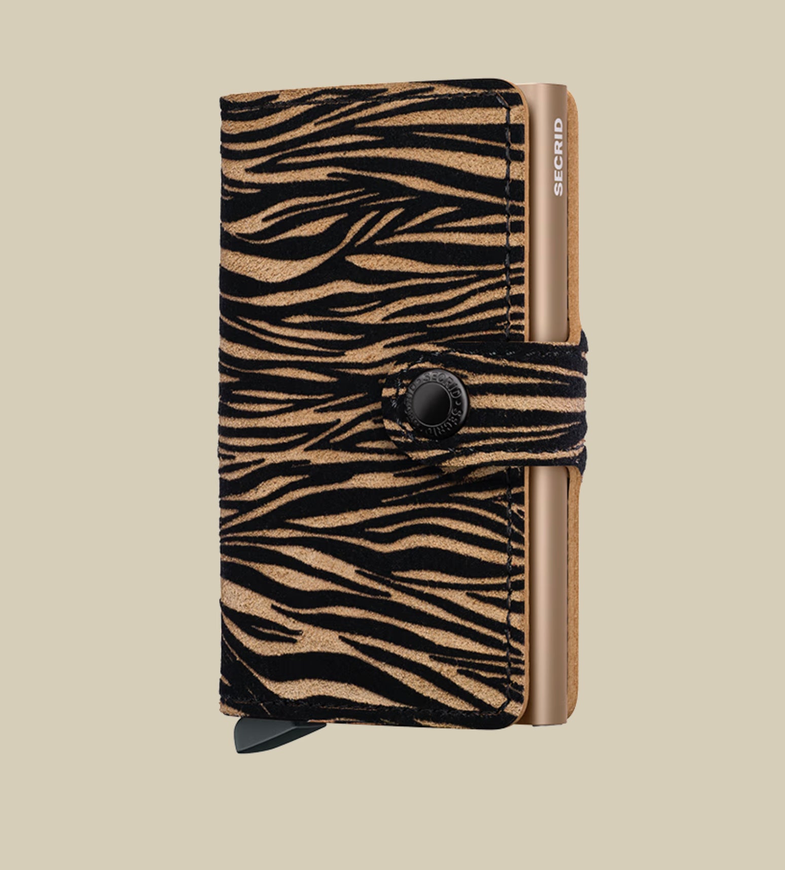 Secrid Miniwallet portafoglio compatto con protezione RFID e meccanismo a scatto