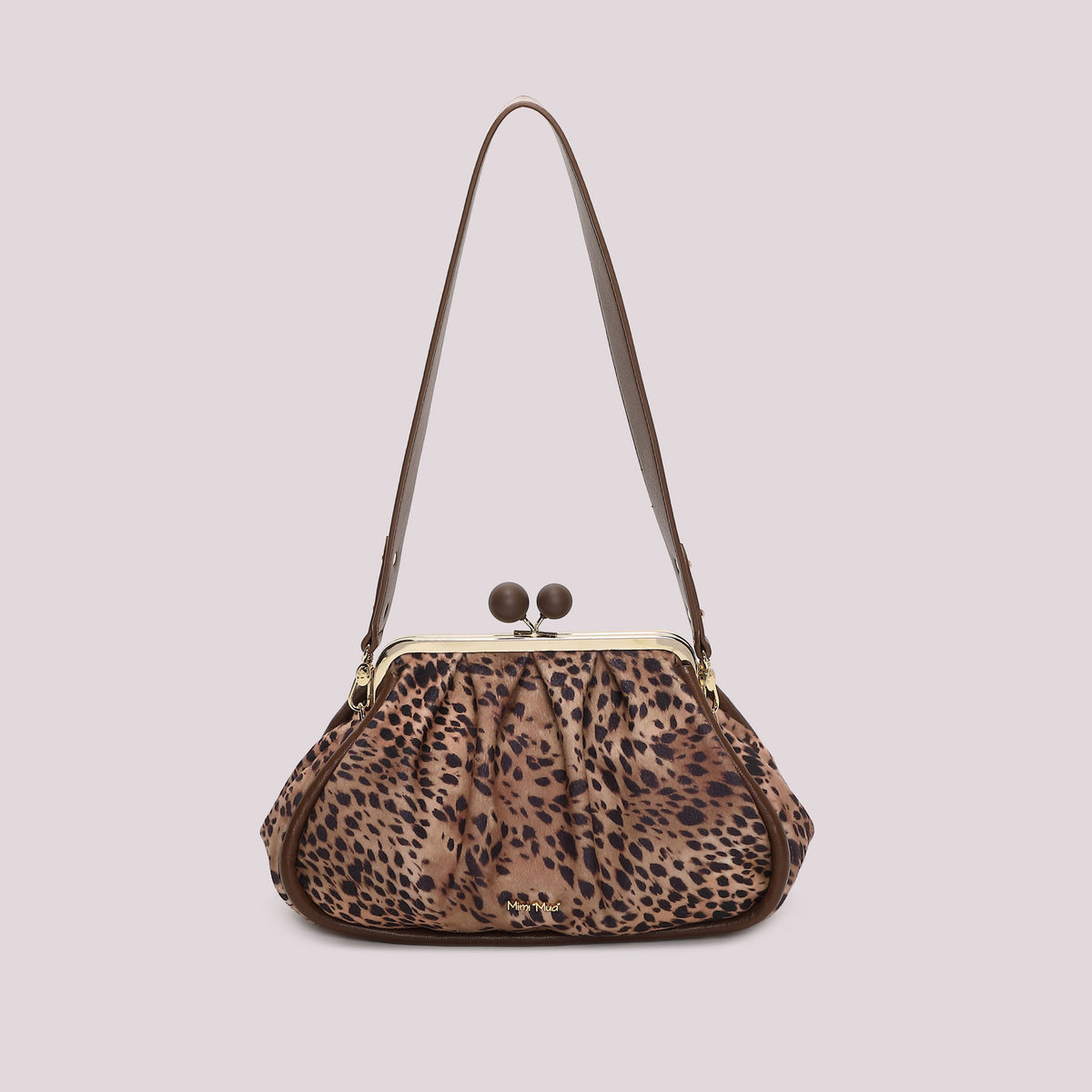 Borsa Clutch Donna Mimi Mua con Chiusura a Sfere