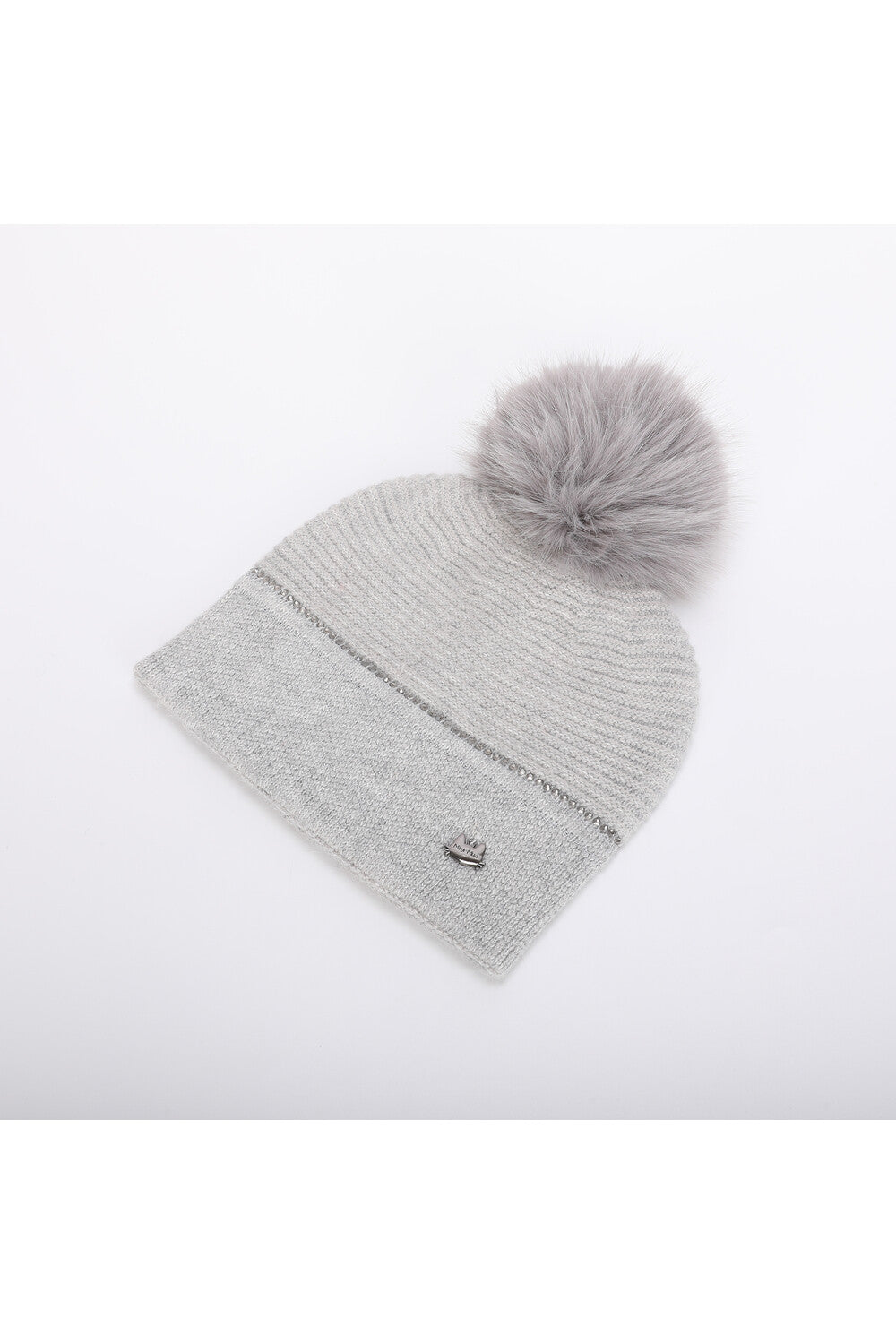 Cappello donna Mimi Mua con pon pon elegante Grigio TU | Giò Fashion