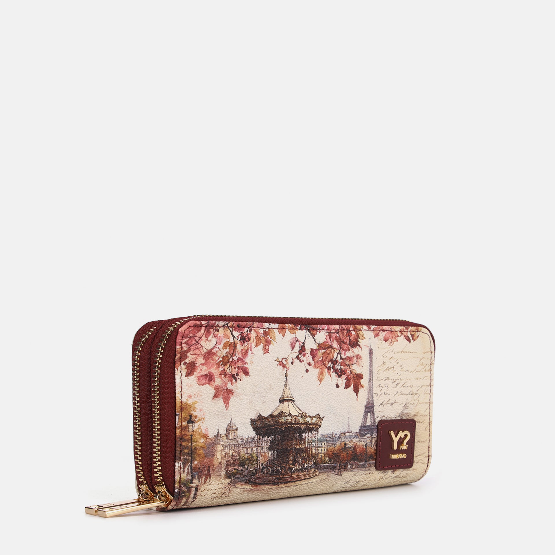 Ynot? Yes Bag Portafoglio Donna con Chiusura Zip