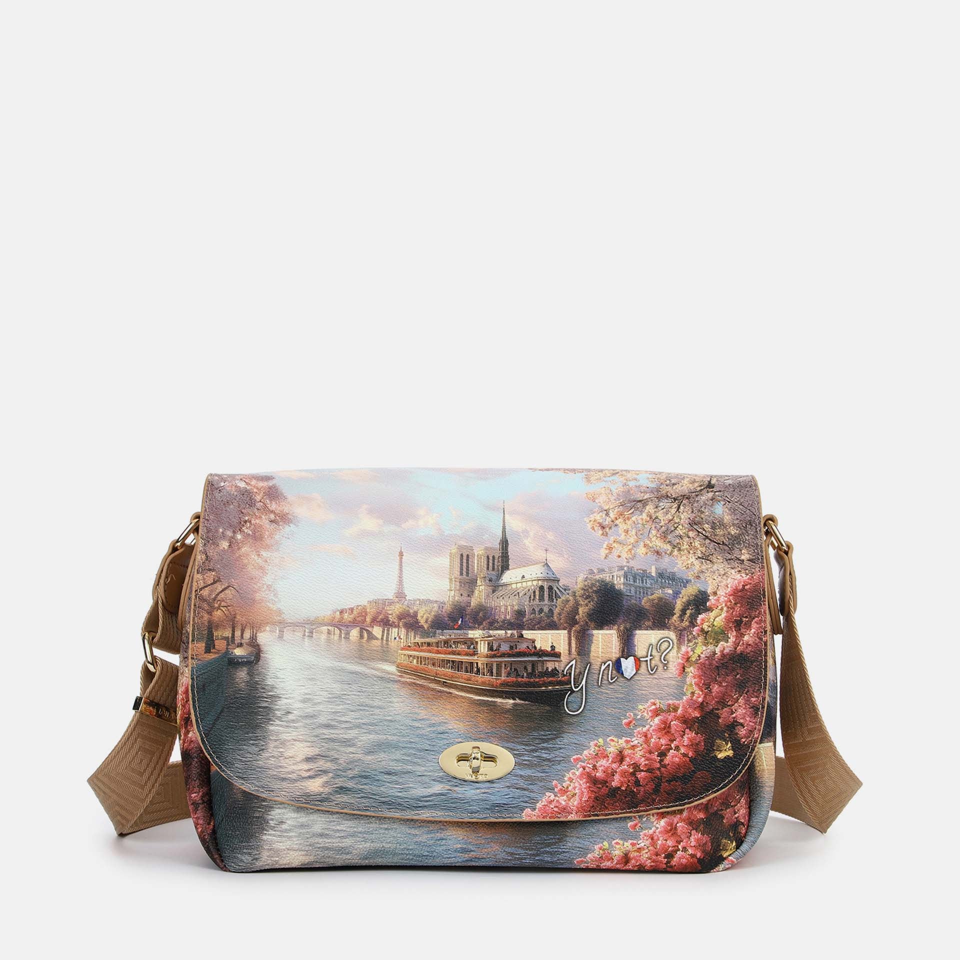 Y-Not Borsa Flap Grande YesBag Paris Seine TU | Giò Fashion
