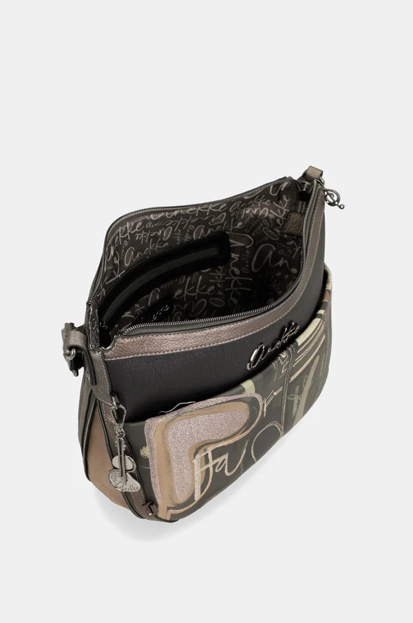 Borsa a Tracolla Grande Donna Anekke Espandibile