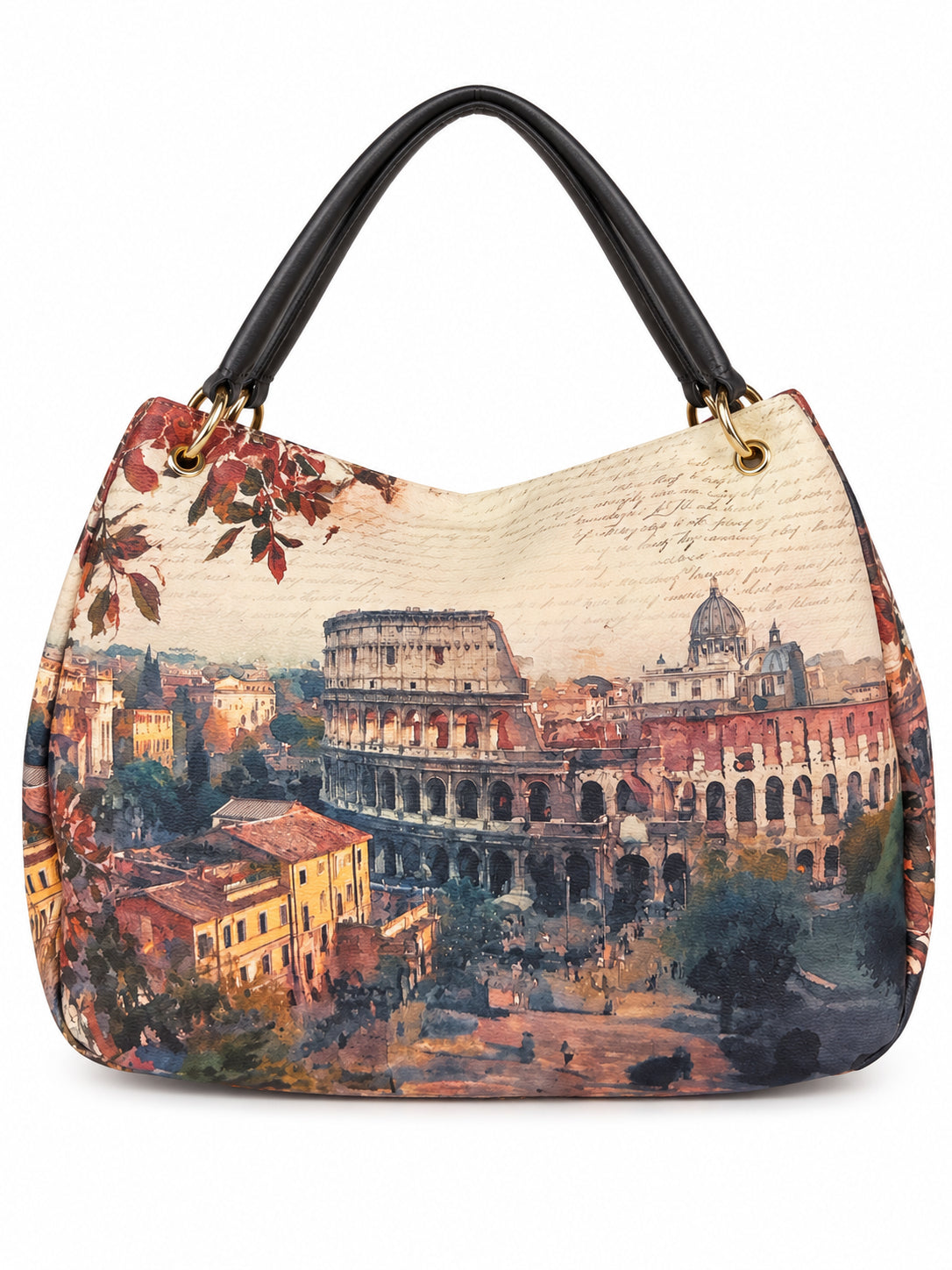 Borsa a Mano Donna Ynot? con Stampa London