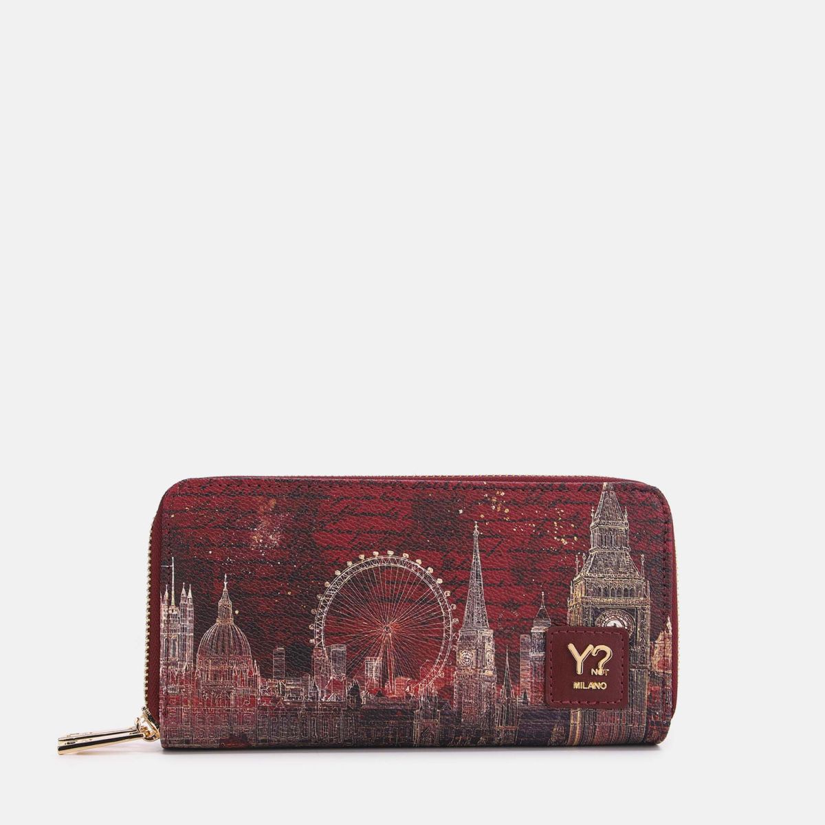 Ynot? Yes Bag Portafoglio Donna con Chiusura Zip
