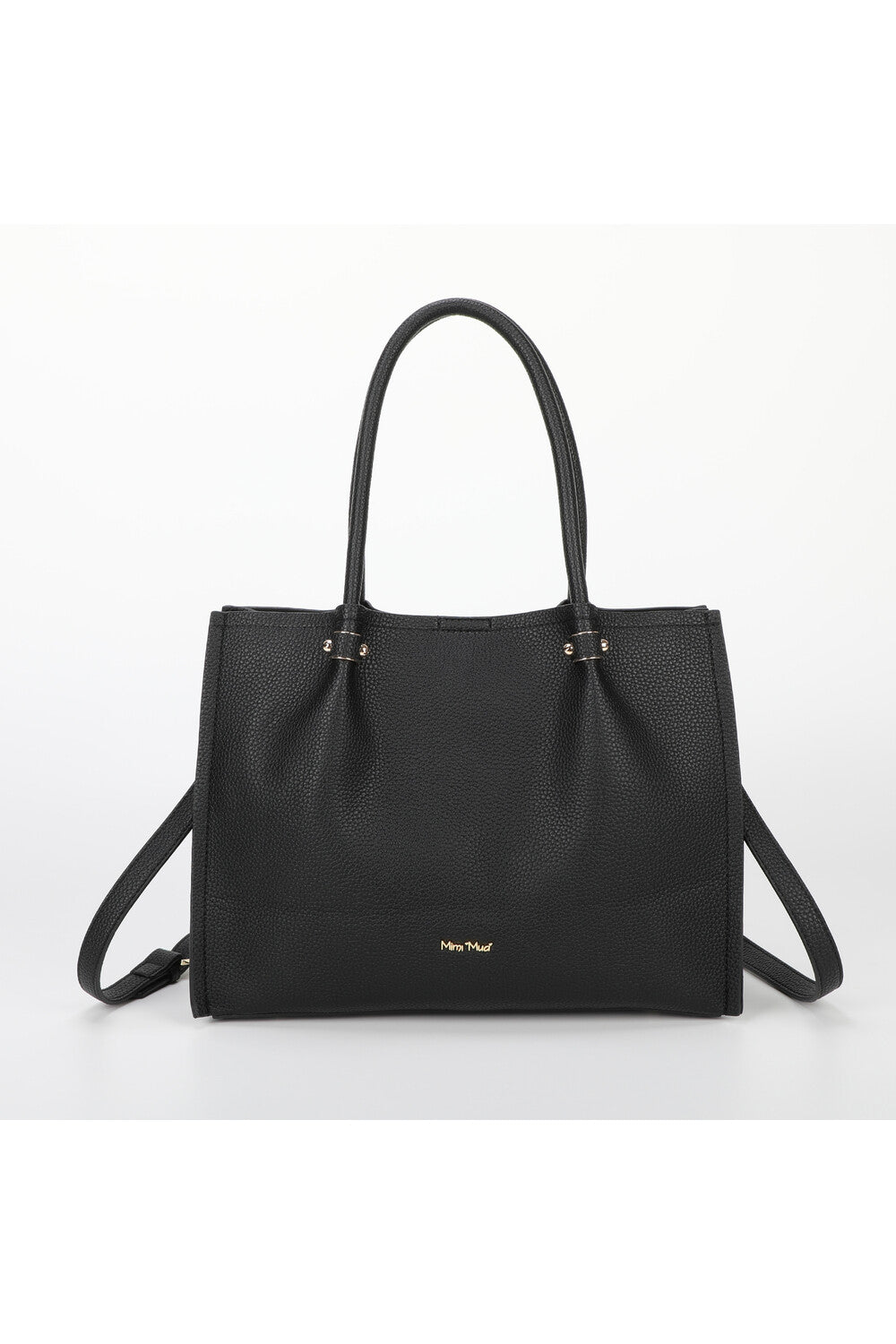 Borsa shopping Mimi Mua donna con tracolla NERO TU | Giò Fashion
