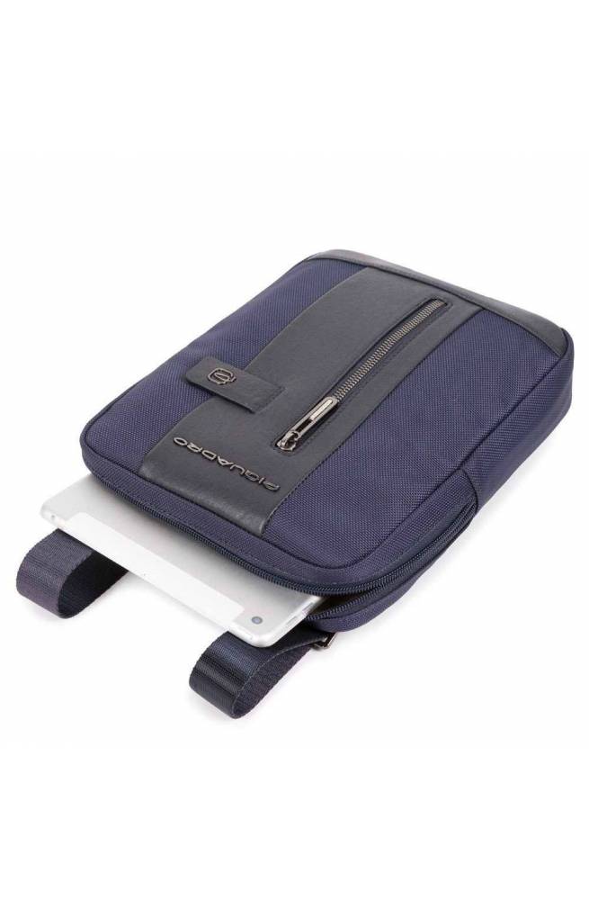 Borsello Uomo Piquadro in Tessuto Riciclato Porta iPad® con RFID – CA1816W129