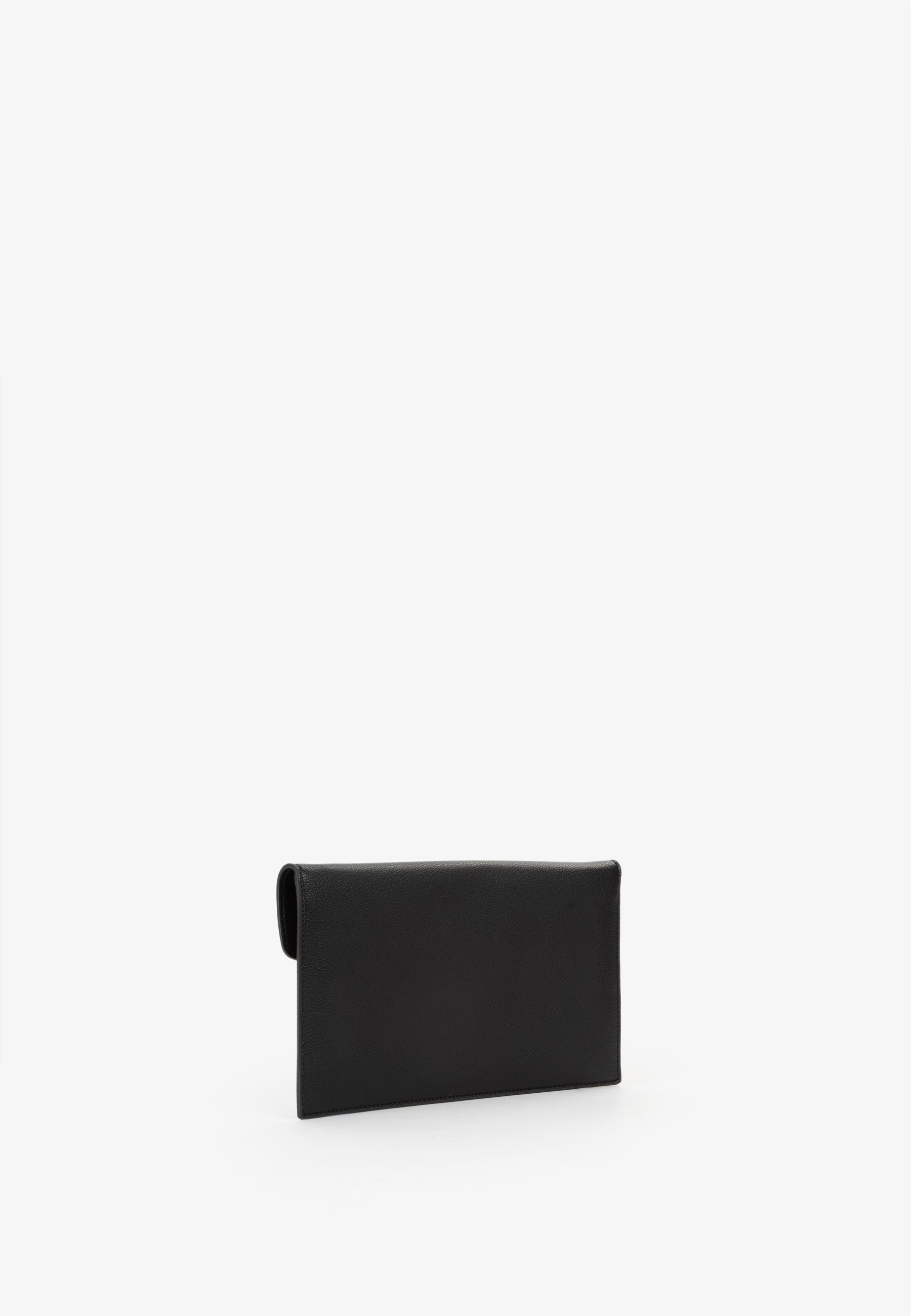 Borsa a tracolla donna Mario Valentino con chiusura a patta e dettaglio V con catena Nero TU | Giò Fashion