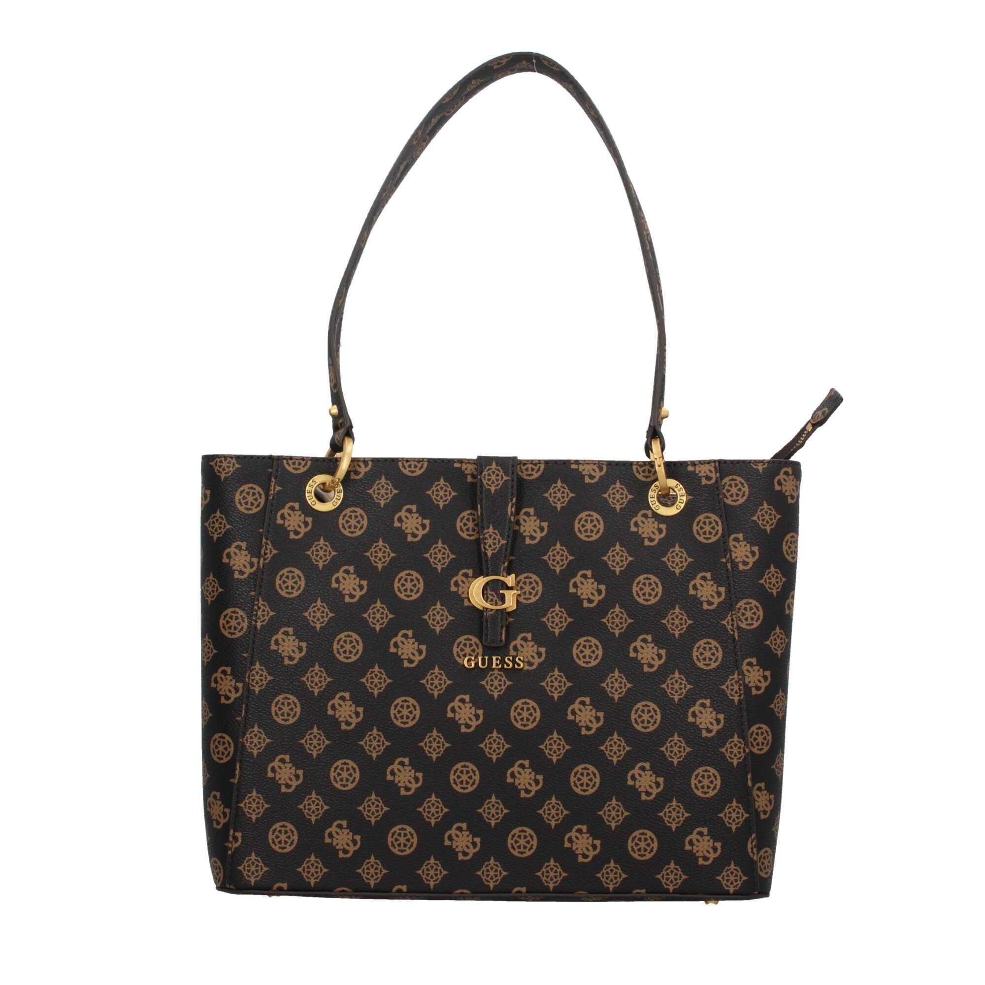 Borsa shopping Guess HWPA93 29250 MOCHA LOGO TU | Giò Fashion