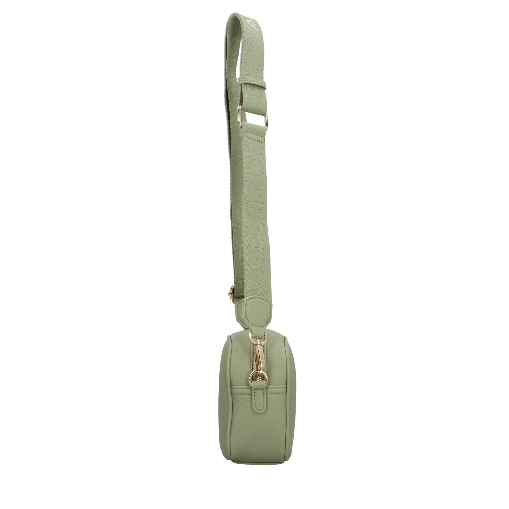 Borsa a tracolla Valentino con logo frontale e design compatto Verde TU | Giò Fashion
