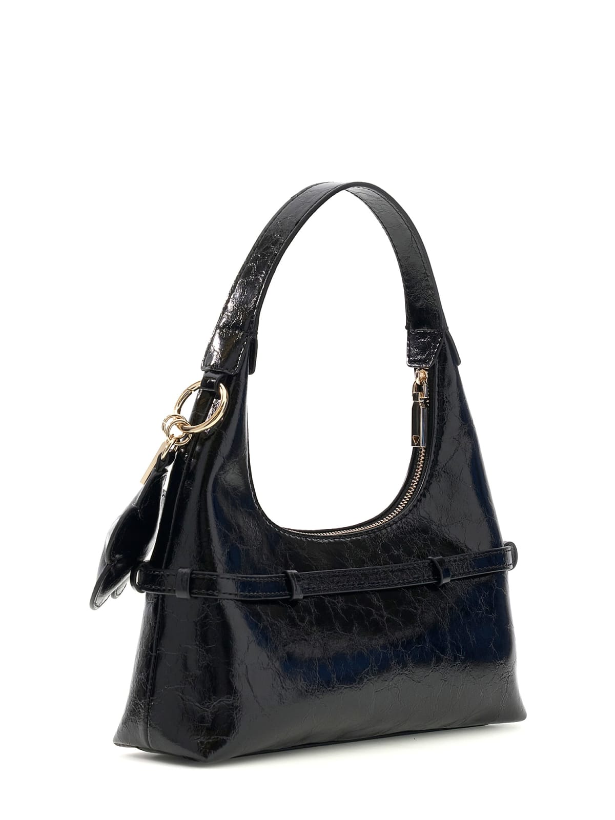 Guess Borsa Donna a Spalla con Charm Decorativo
