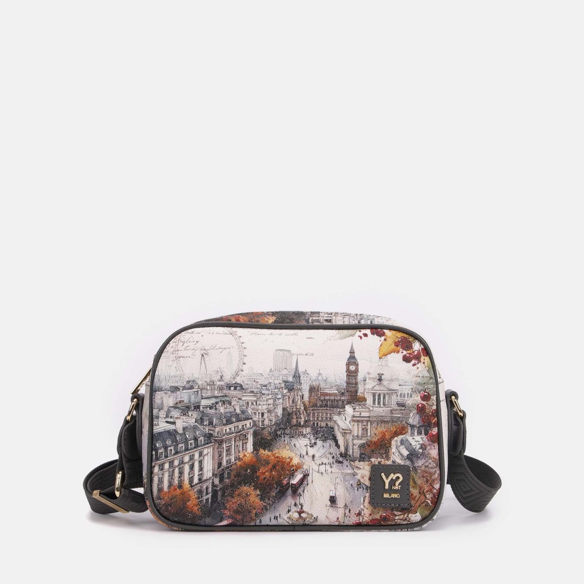 Ynot? Yes Bag Borsa a Tracolla Donna Piccola in Ecopelle