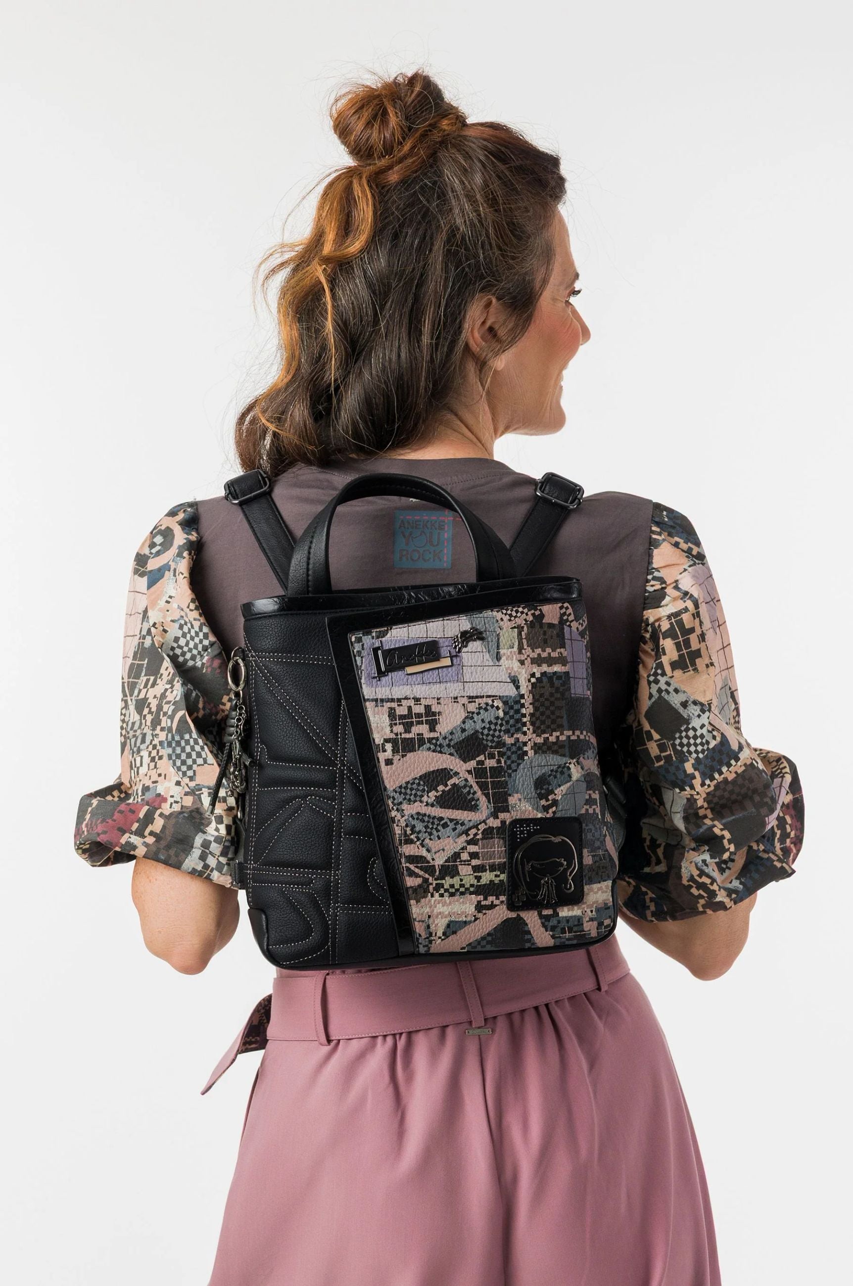 Borsa a Tracolla Piccola Donna Anekke con 3 Scomparti