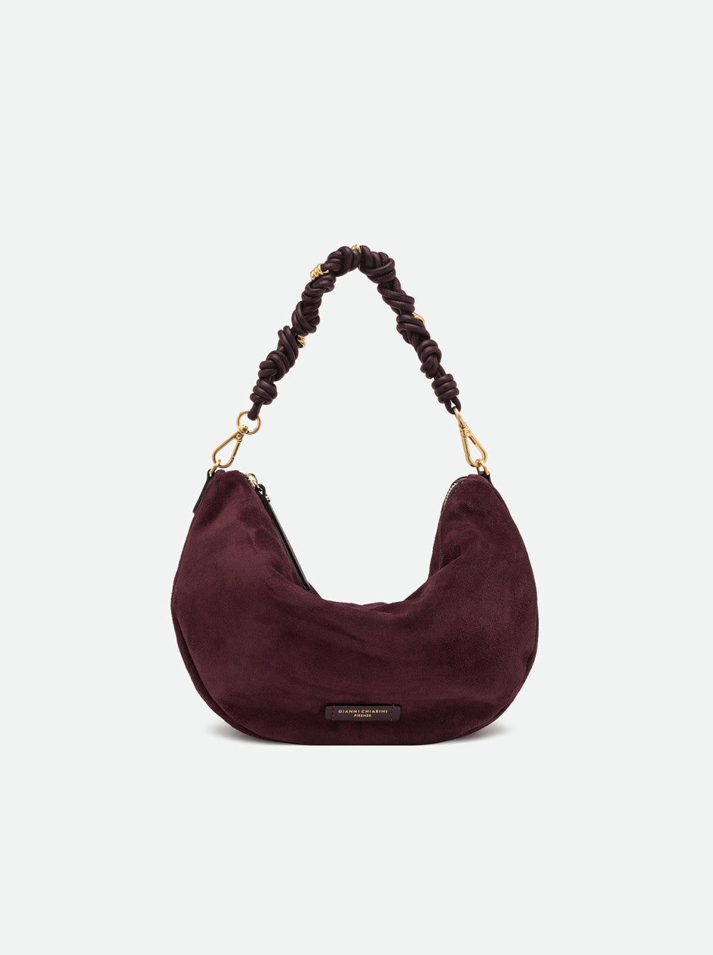 Gianni Chiarini Cleo Borsa Hobo in Pelle Scamosciata