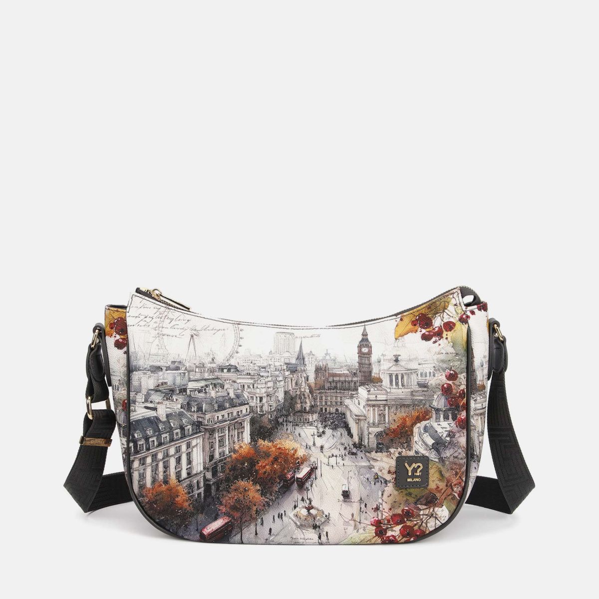 Ynot? Yes Bag Borsa a Spalla Donna con Tracolla