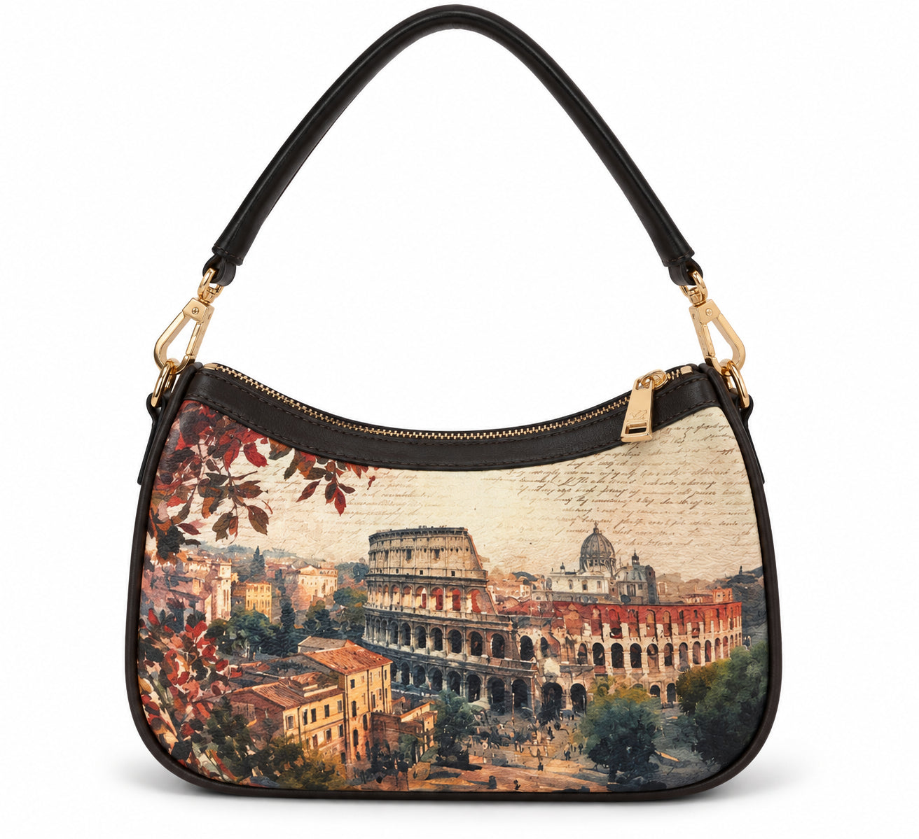 Borsa a Spalla Ynot? Roma con Stampa Colosseo