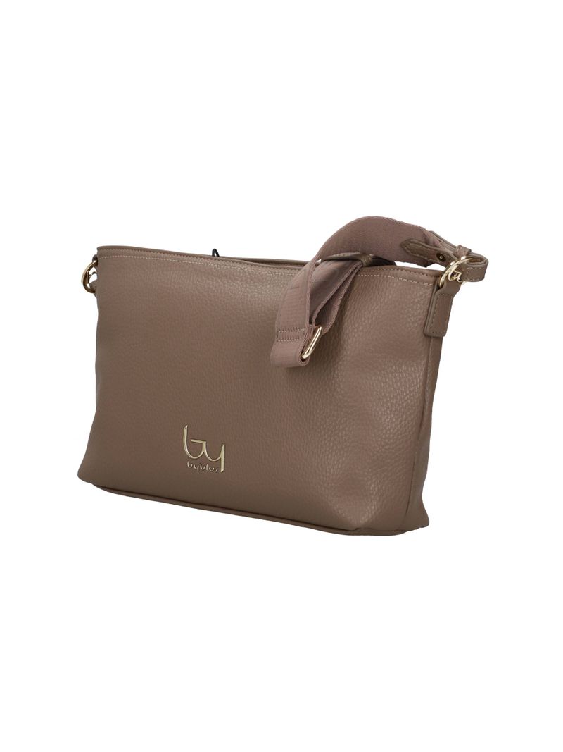 Borsa a Tracolla Donna By Byblos in Ecopelle con Logo Metallico