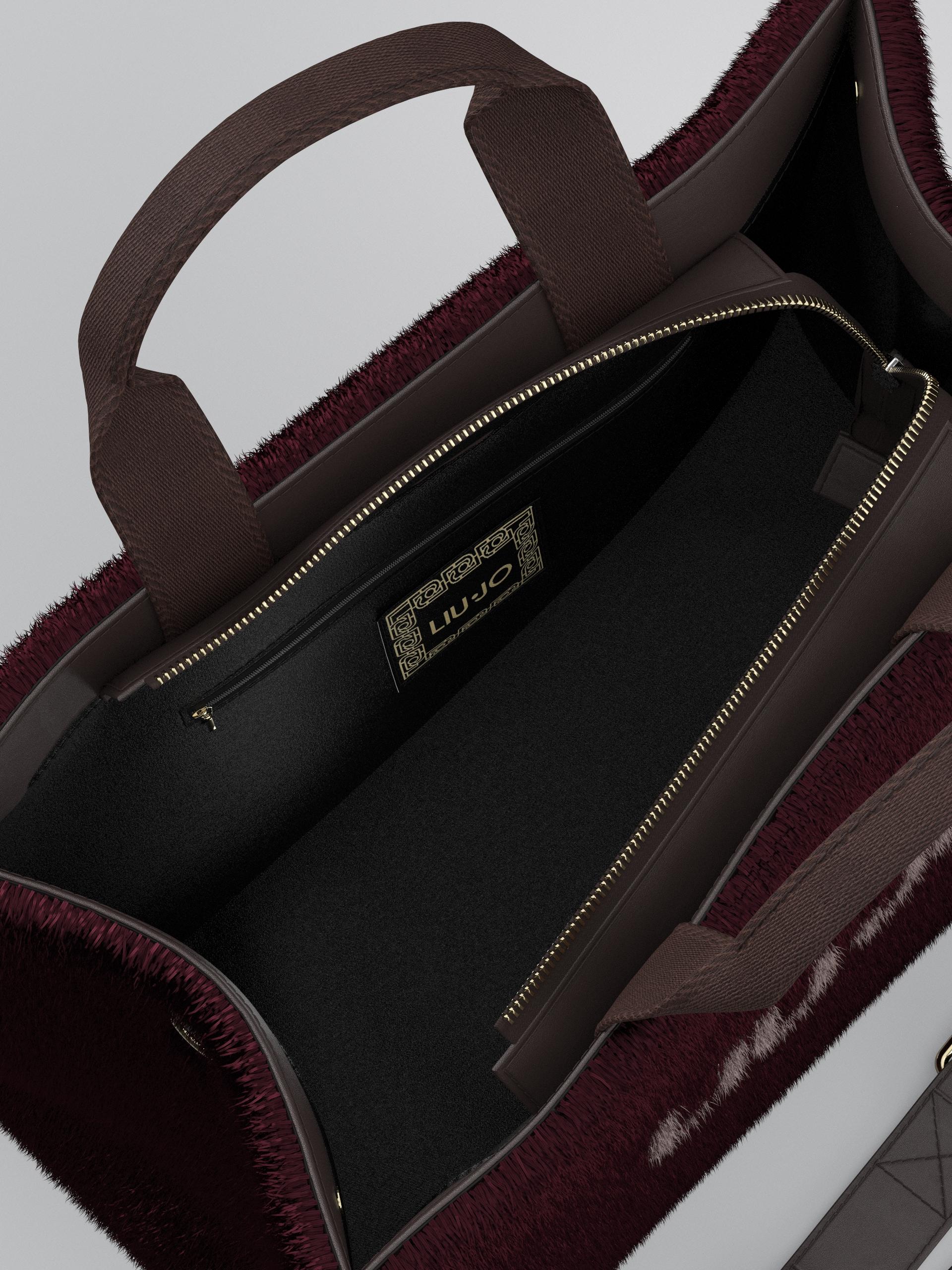 Liu Jo Tote Bag Grande Donna in Teddy con Tracolla