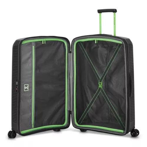 Trolley Grande Roncato Espandibile 4 Ruote Scocca Rigida NERO TU | Giò Fashion