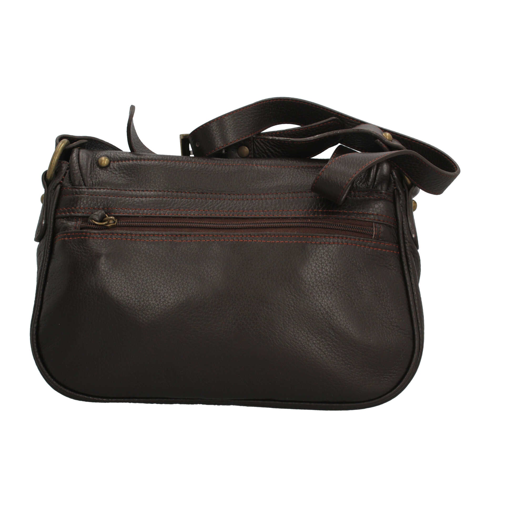 Borsa a spalla il Giglio Marrone TU | Giò Fashion