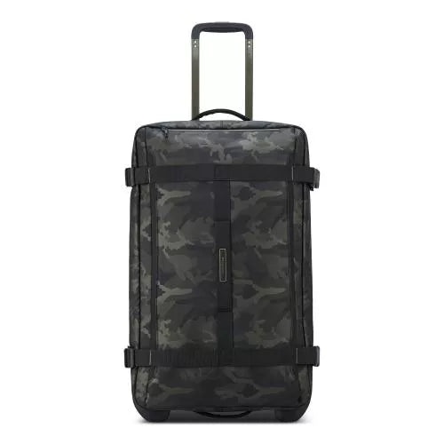 Trolley viaggio capiente con ruote e design resistente multifunzione CAMOUFLAGE TU | Giò Fashion