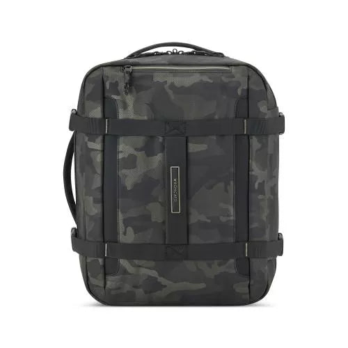 Zaino cabina compatto formato Vueling con apertura a valigia CAMOUFLAGE TU | Giò Fashion
