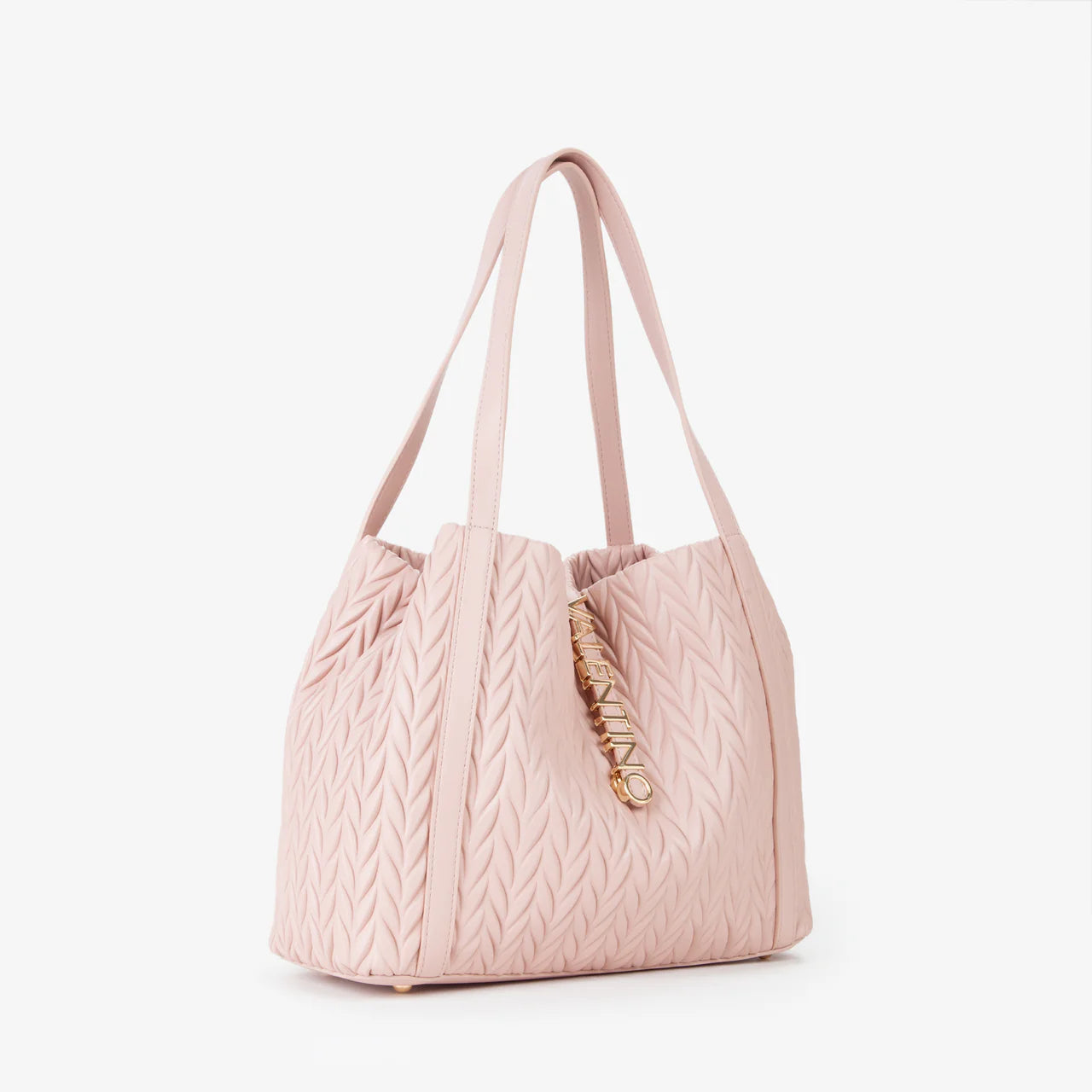 Valentino borsa shopper donna trapuntata con logo