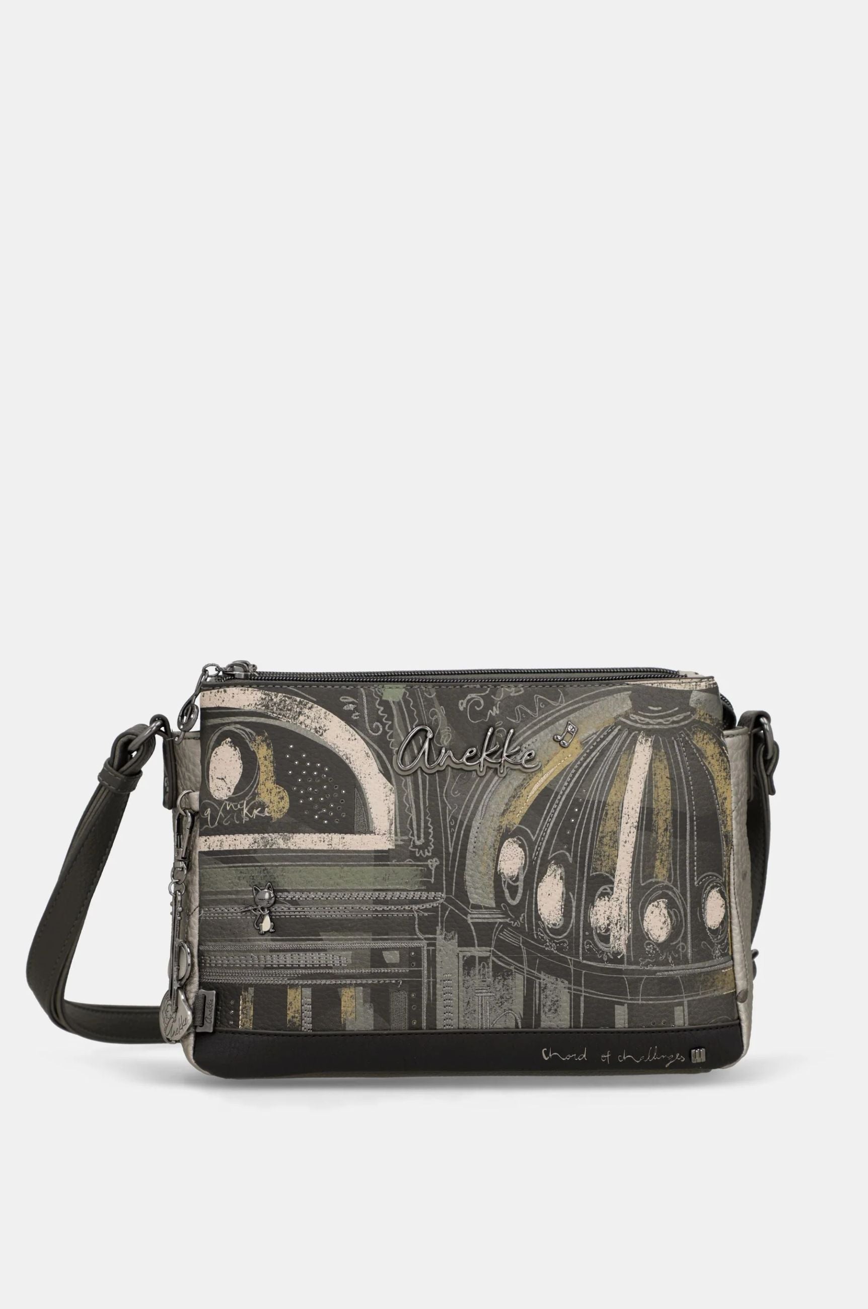 Borsa a Tracolla Media Donna Anekke con 3 Scomparti
