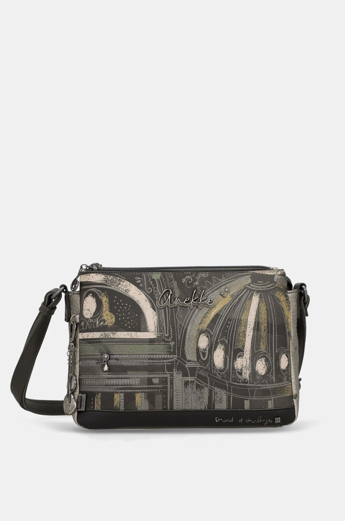 Borsa a Tracolla Media Donna Anekke con 3 Scomparti