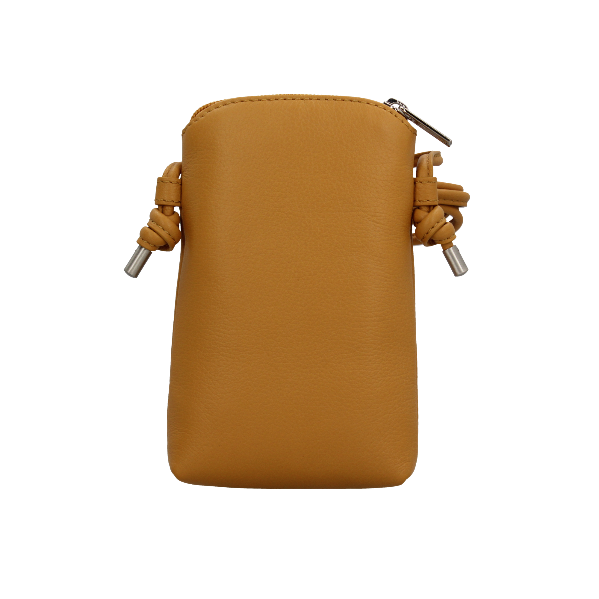 Tracolla Roncato compatta porta smartphone in pelle con laccio regolabile Arancione TU | Giò Fashion