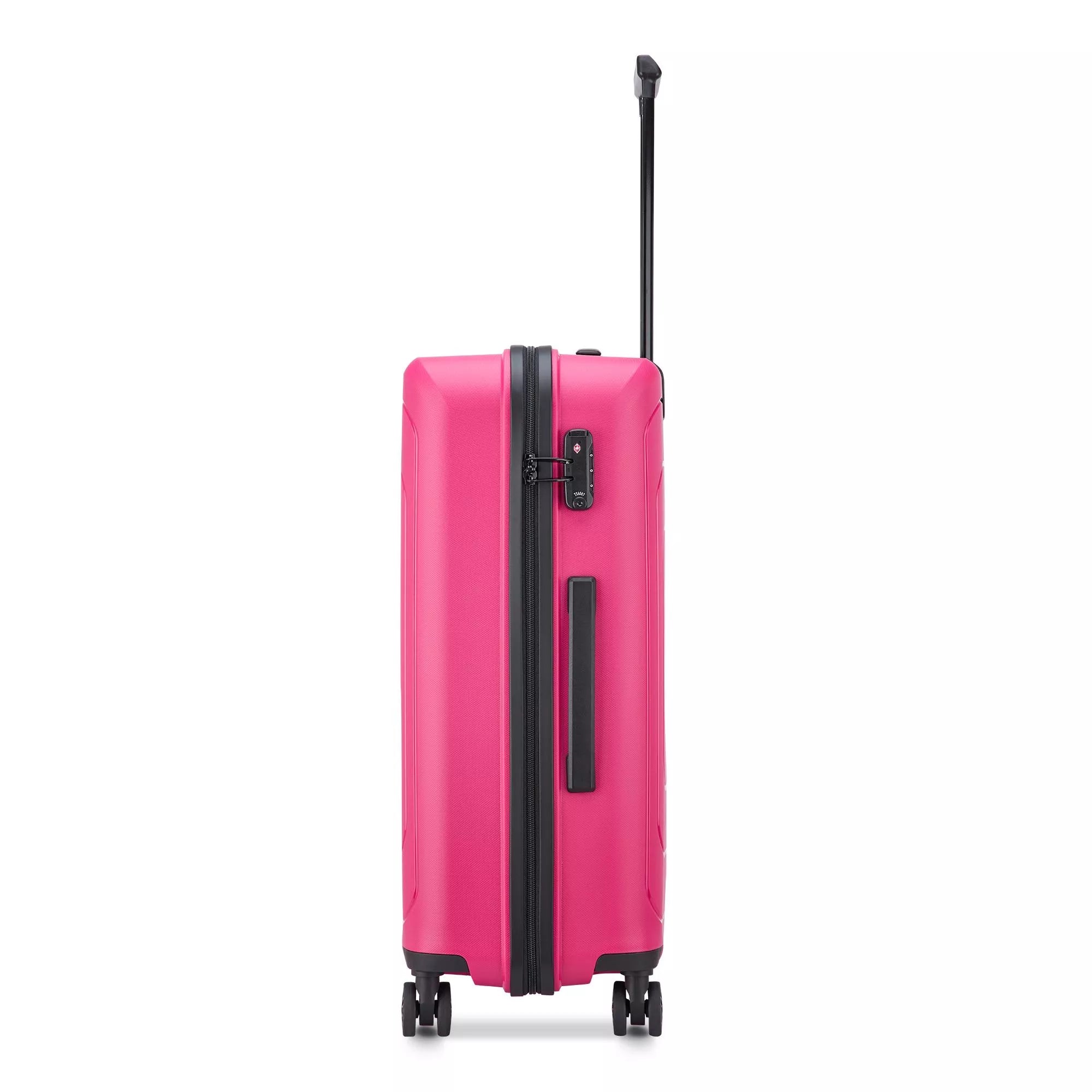 Modo by Roncato Trolley Medio Rigido 4 Ruote da Viaggio 66x43,5x25 Rosa TU | Giò Fashion