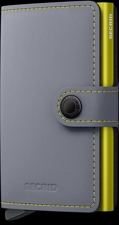 Portafoglio Secrid Miniwallet in pelle con protezione RFID e design compatto